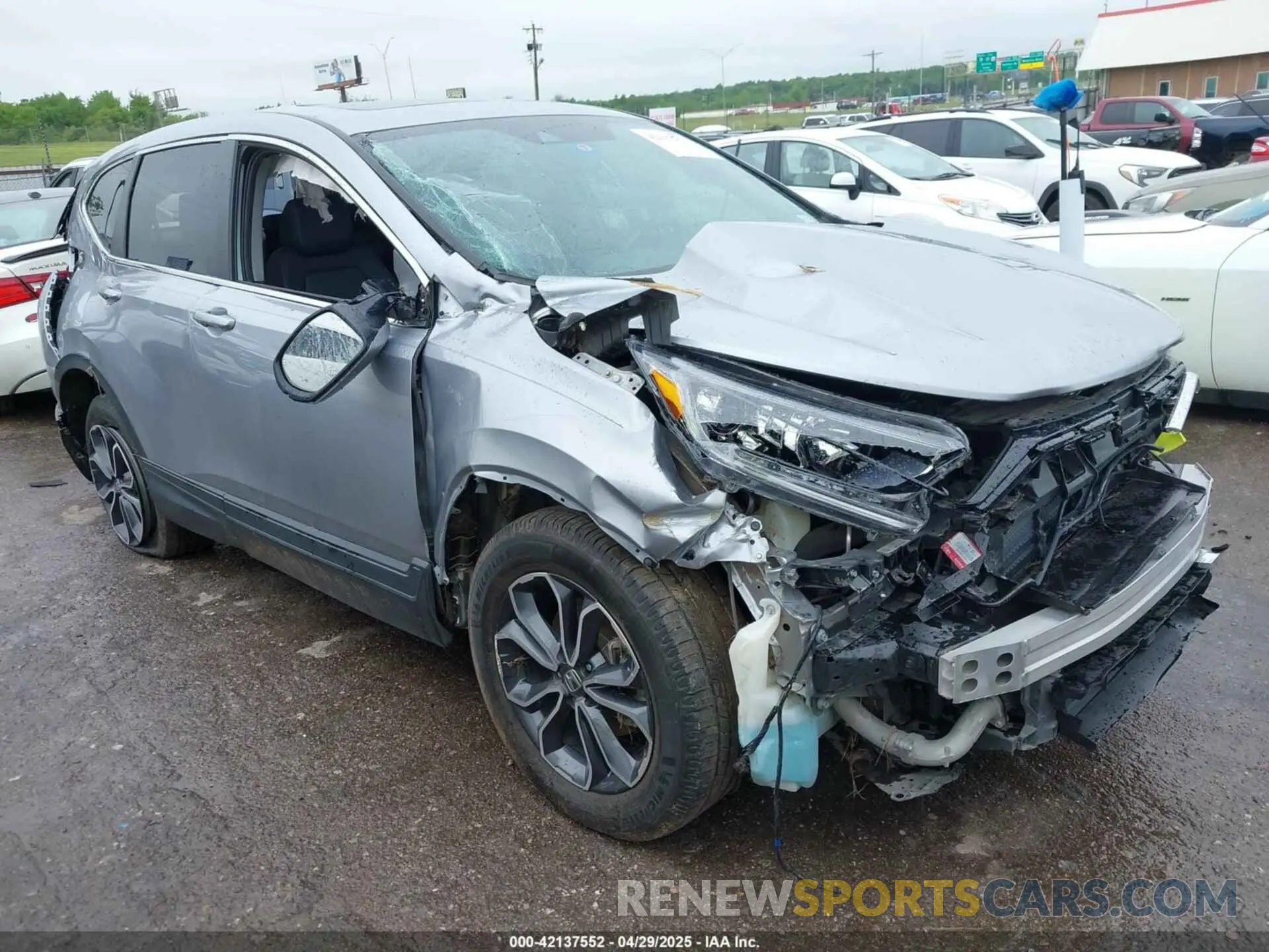 1 Фотография поврежденного автомобиля 5J6RW1H83LL012548 HONDA CR-V 2020
