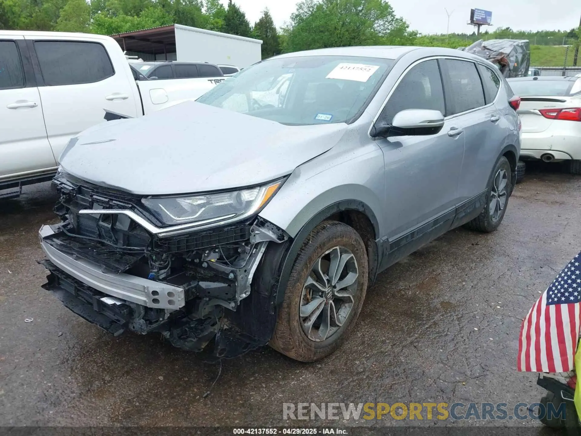 2 Фотография поврежденного автомобиля 5J6RW1H83LL012548 HONDA CR-V 2020