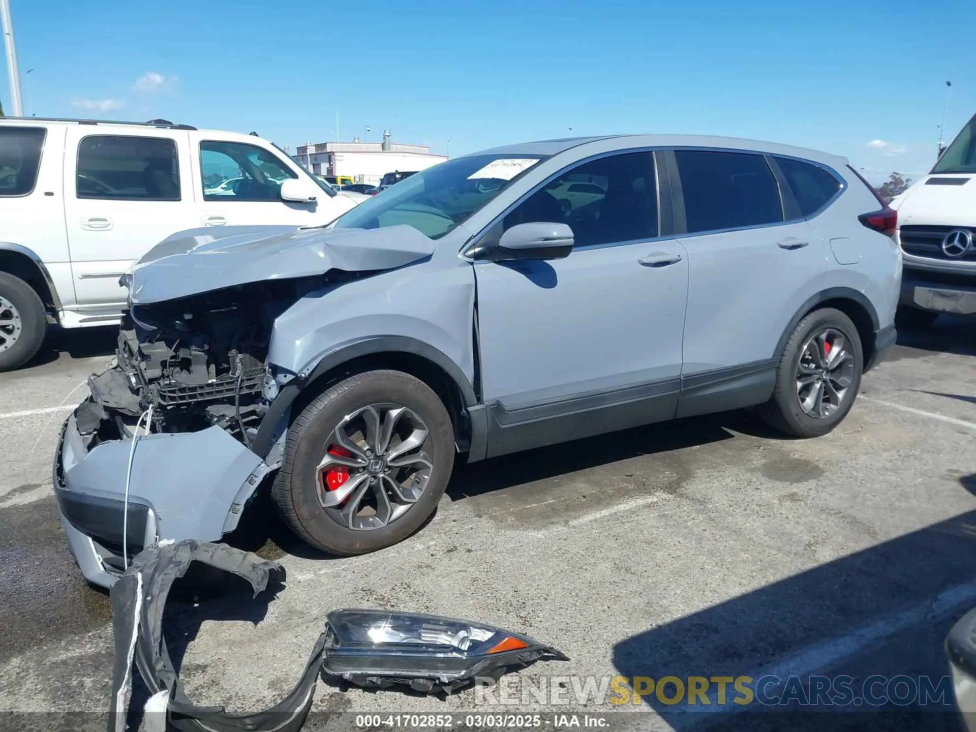 14 Photograph of a damaged car 5J6RW1H84LA005474 HONDA CR-V 2020