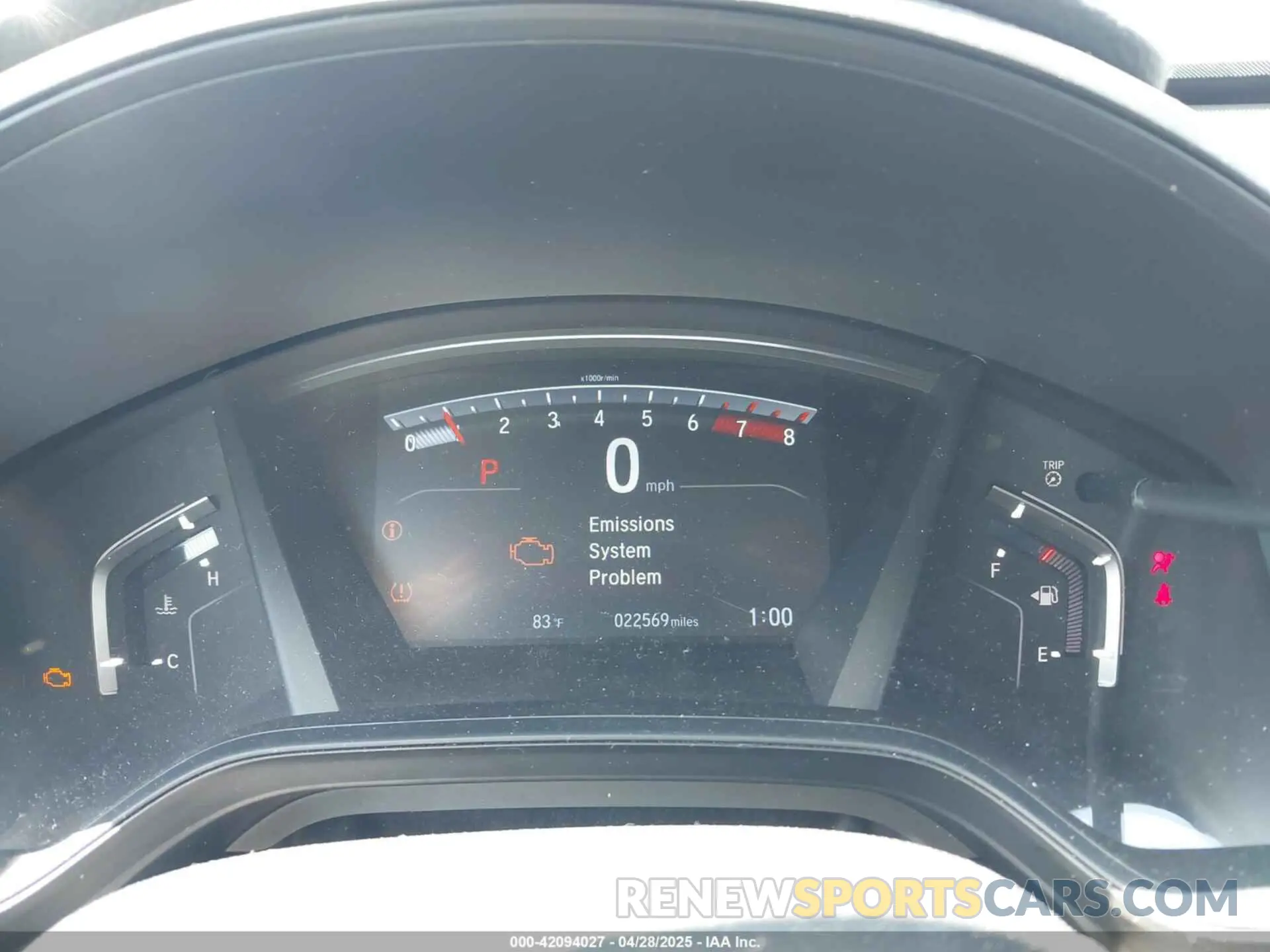 7 Фотография поврежденного автомобиля 5J6RW2H24LA014970 HONDA CR-V 2020