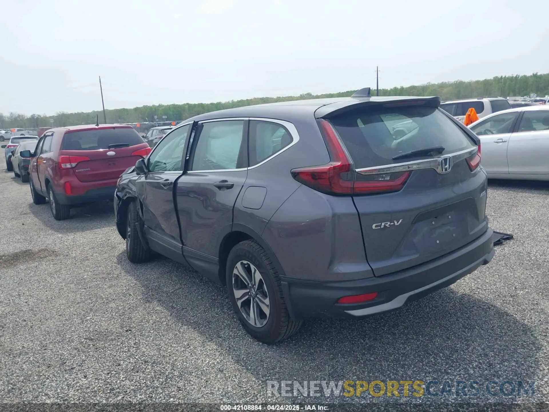3 Фотография поврежденного автомобиля 5J6RW2H27LL018354 HONDA CR-V 2020