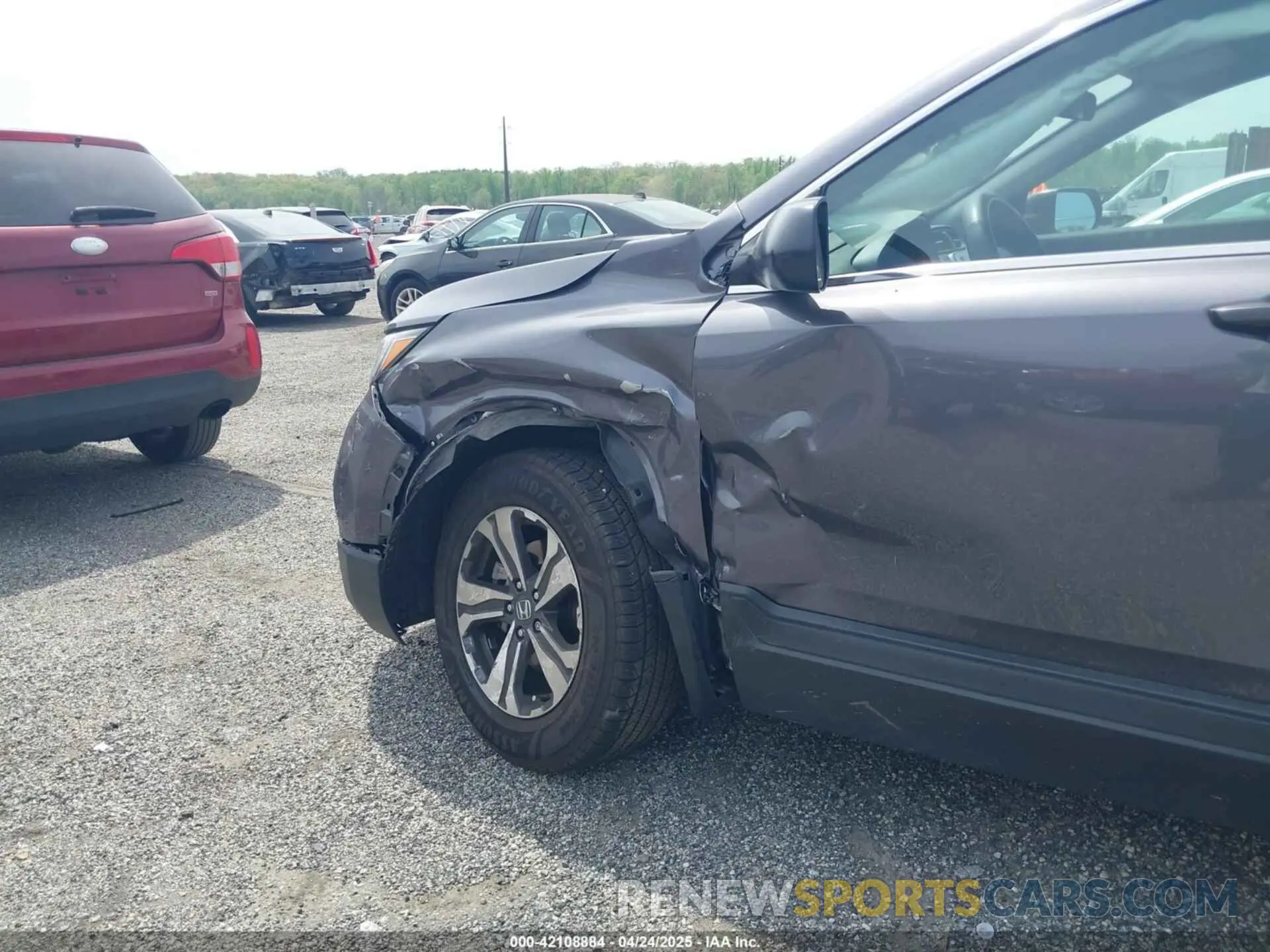 6 Фотография поврежденного автомобиля 5J6RW2H27LL018354 HONDA CR-V 2020