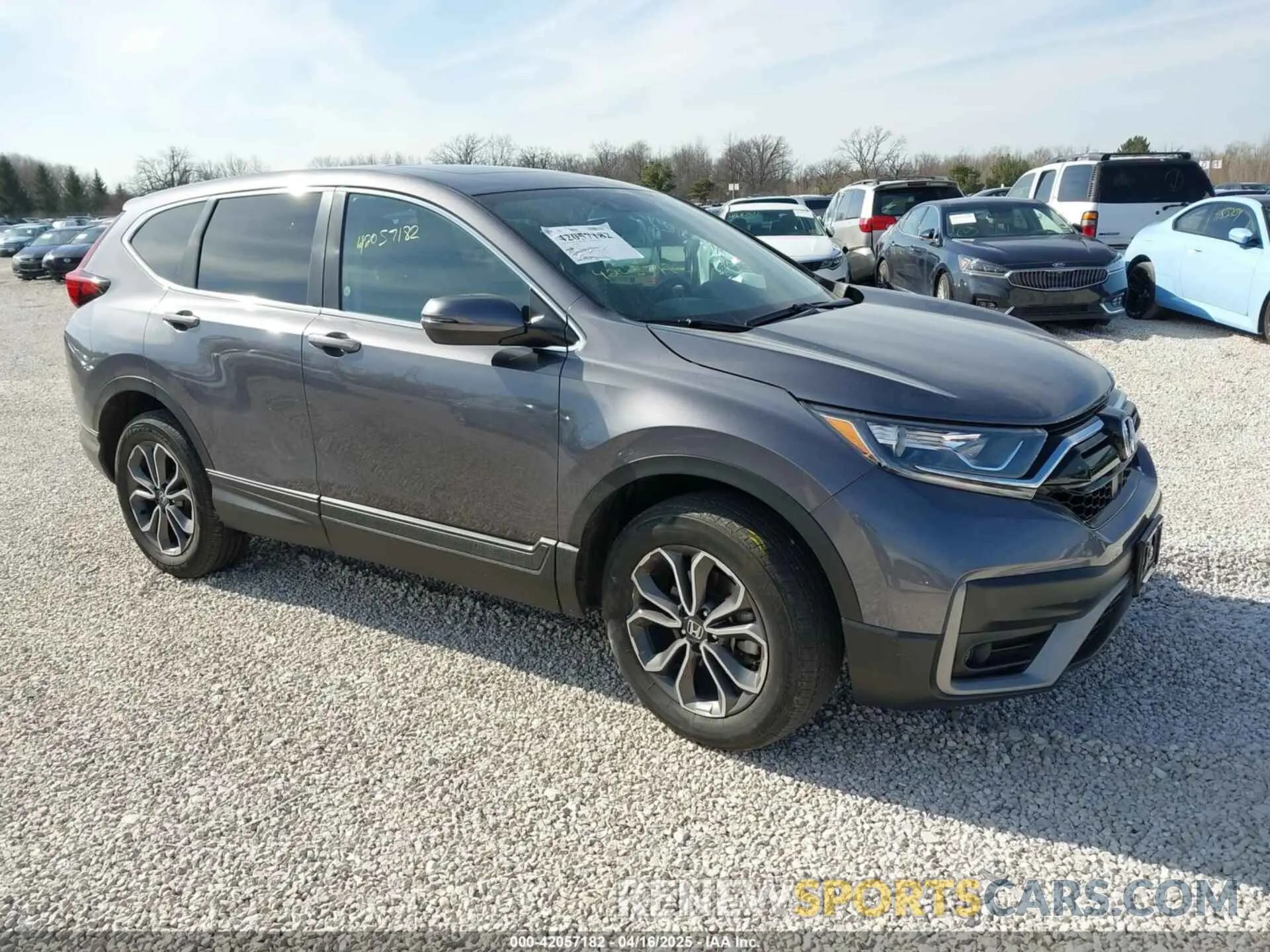 1 Photograph of a damaged car 5J6RW2H54LL009119 HONDA CR-V 2020