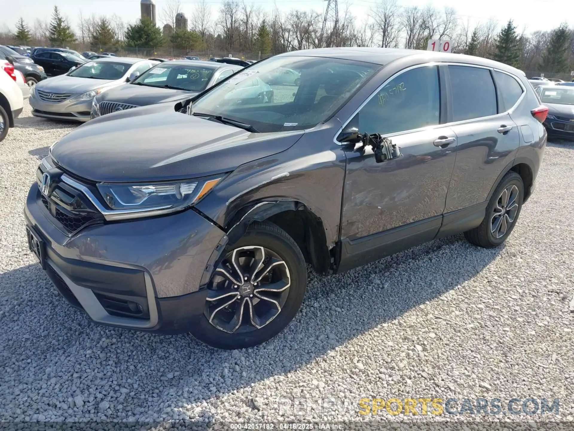 2 Photograph of a damaged car 5J6RW2H54LL009119 HONDA CR-V 2020