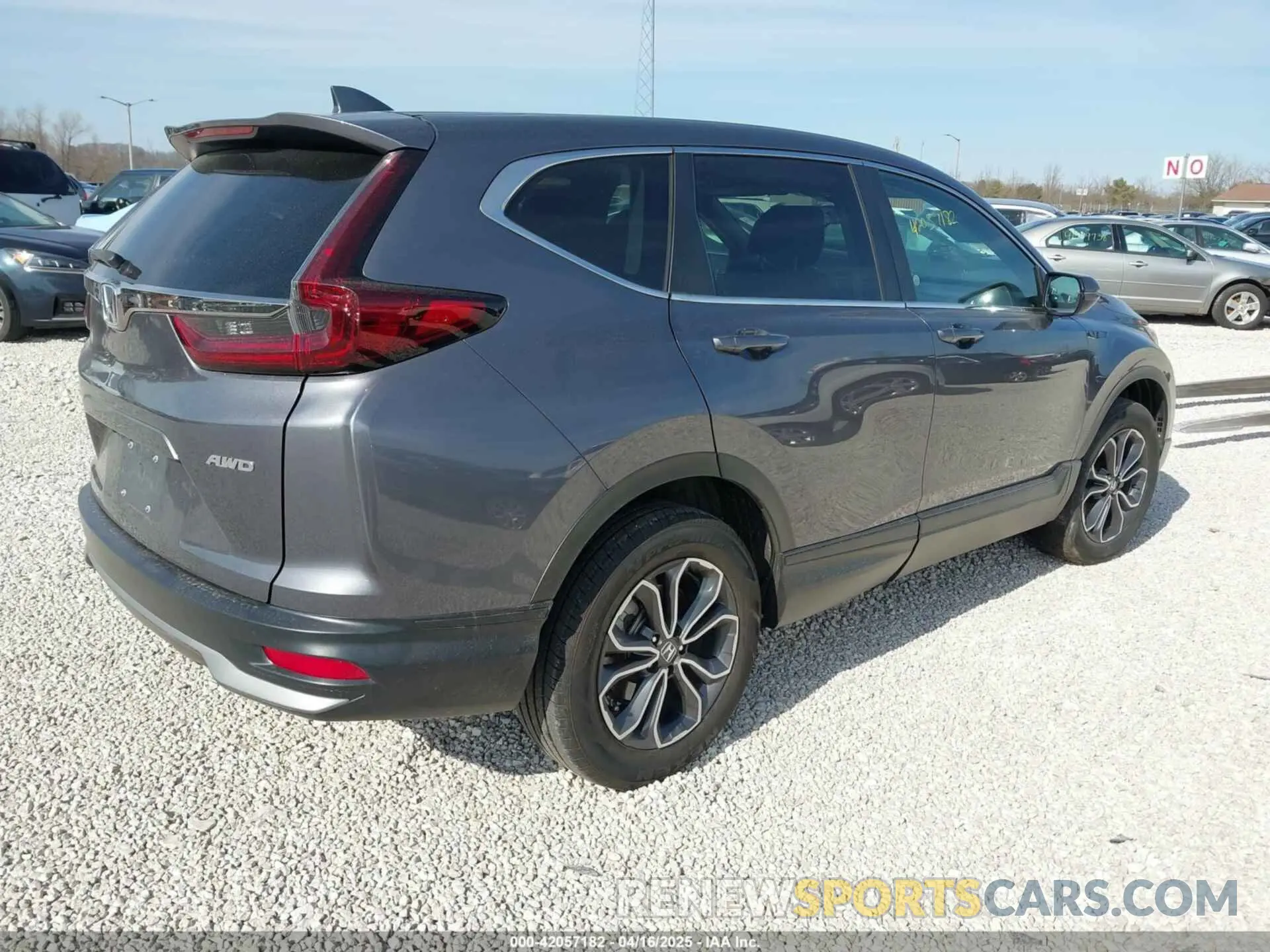 4 Photograph of a damaged car 5J6RW2H54LL009119 HONDA CR-V 2020