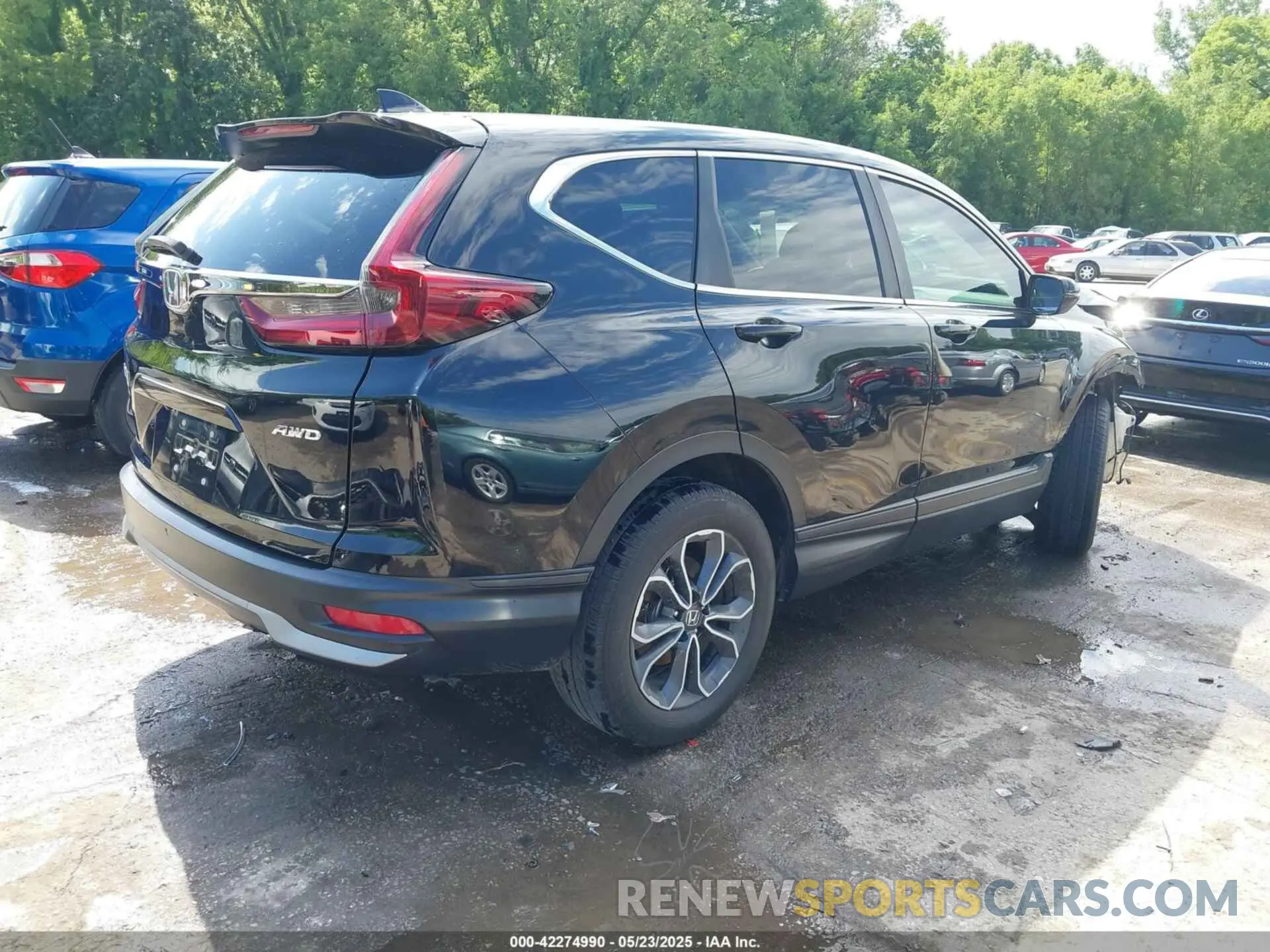 4 Photograph of a damaged car 5J6RW2H55LL007685 HONDA CR-V 2020