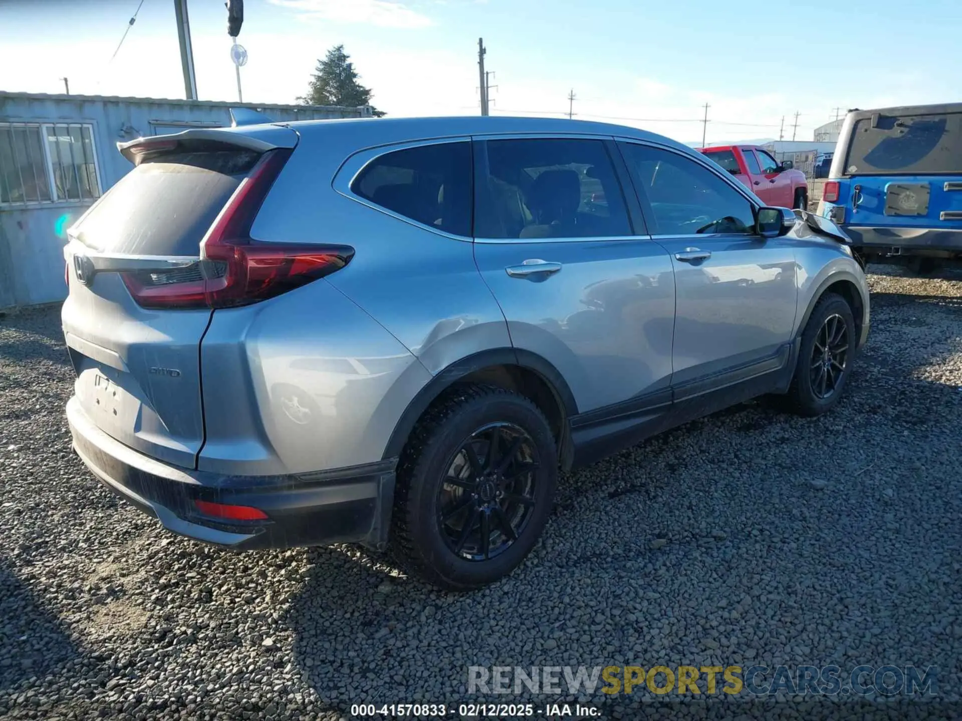 4 Фотография поврежденного автомобиля 5J6RW2H56LL031820 HONDA CR-V 2020