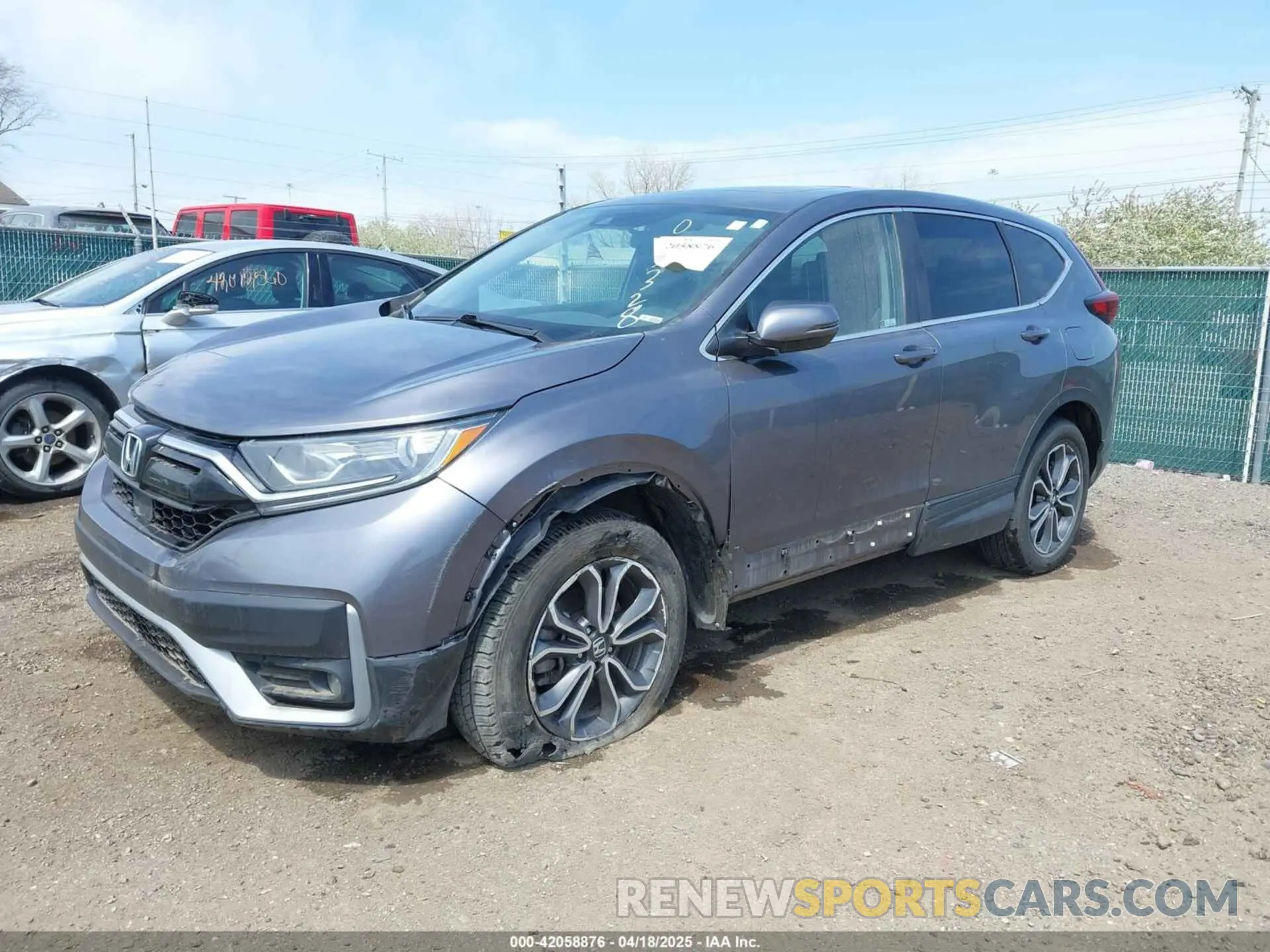 2 Фотография поврежденного автомобиля 5J6RW2H56LL045328 HONDA CR-V 2020