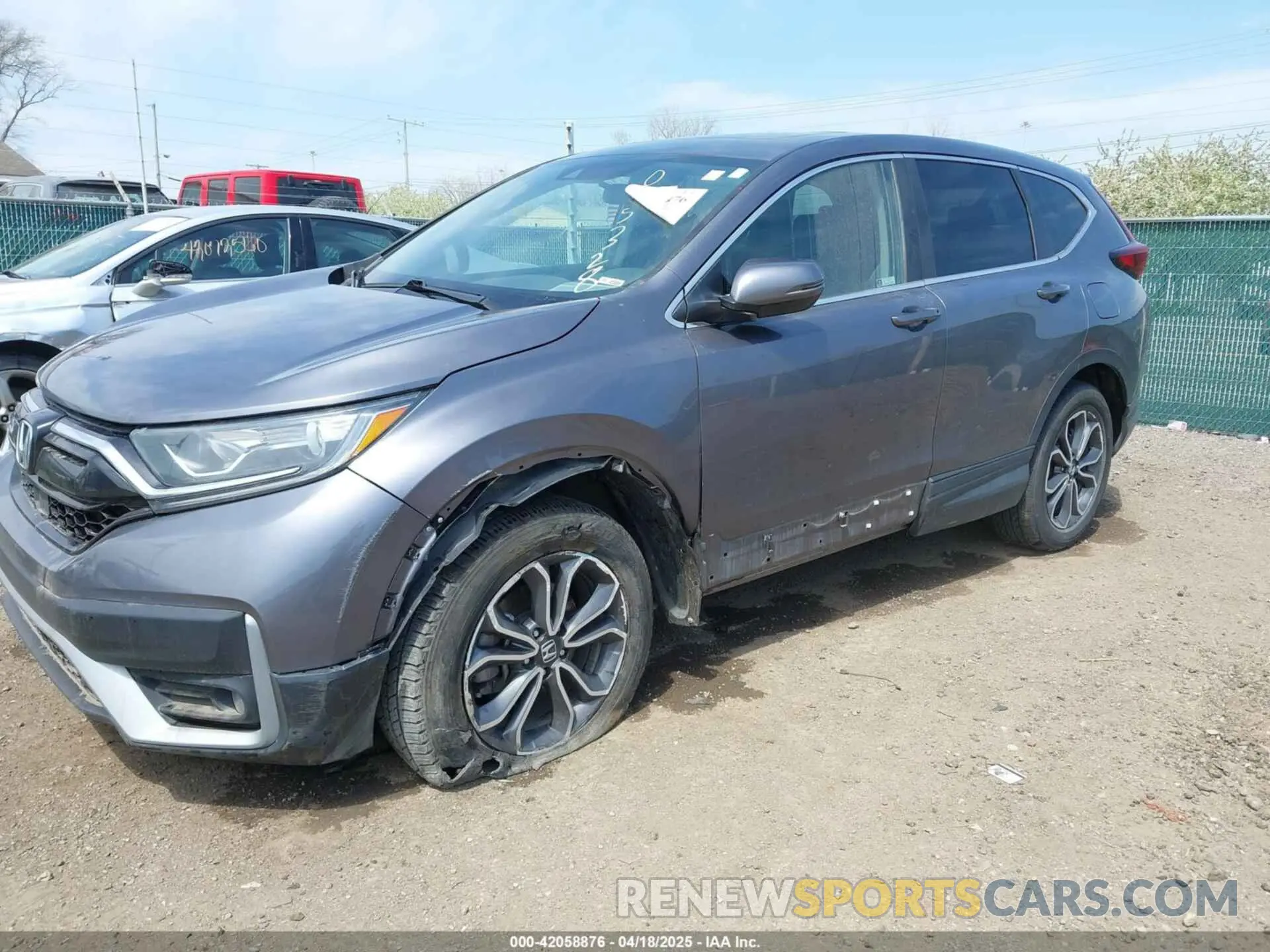 6 Фотография поврежденного автомобиля 5J6RW2H56LL045328 HONDA CR-V 2020