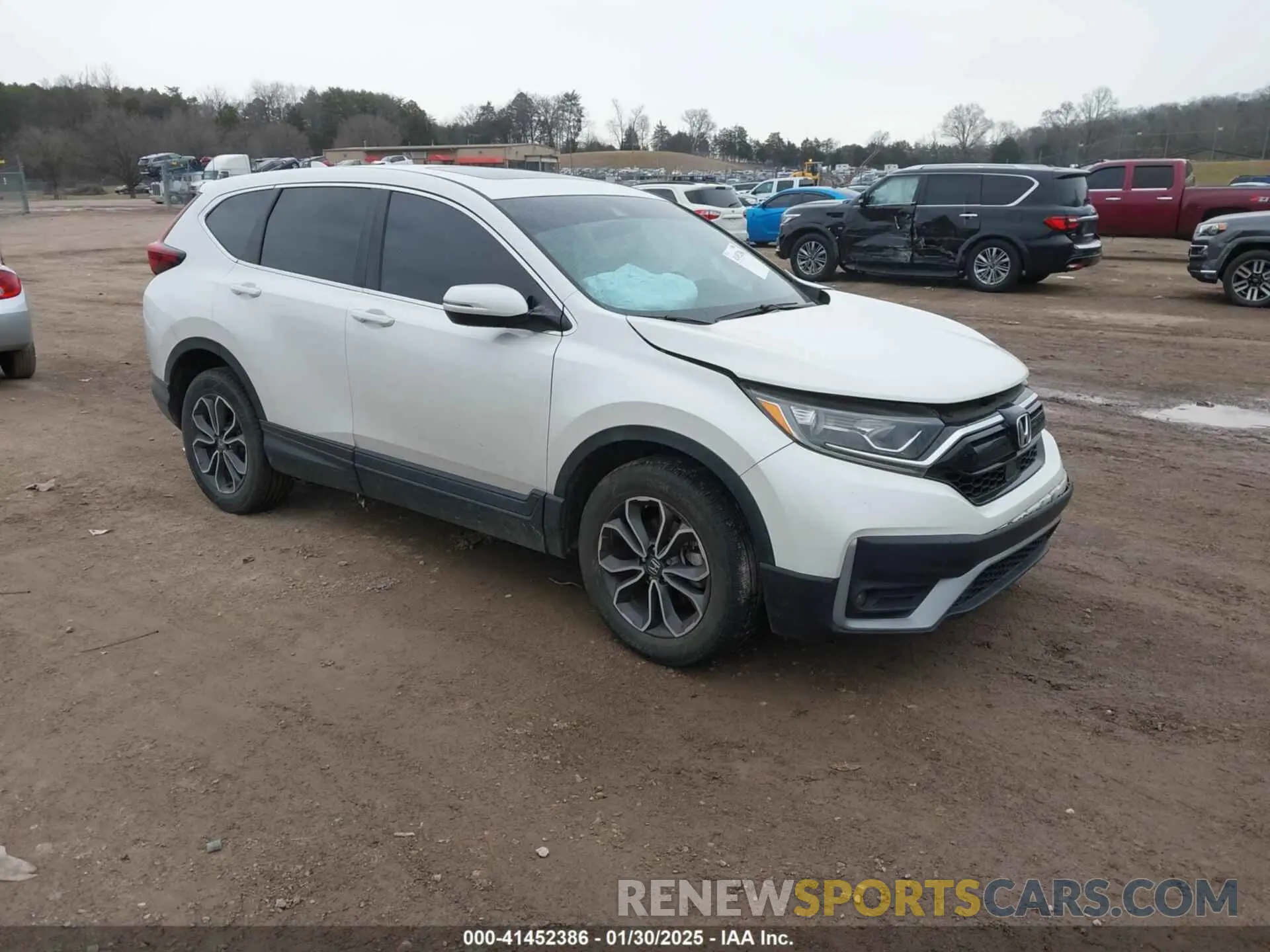 1 Фотография поврежденного автомобиля 5J6RW2H59LL027969 HONDA CR-V 2020