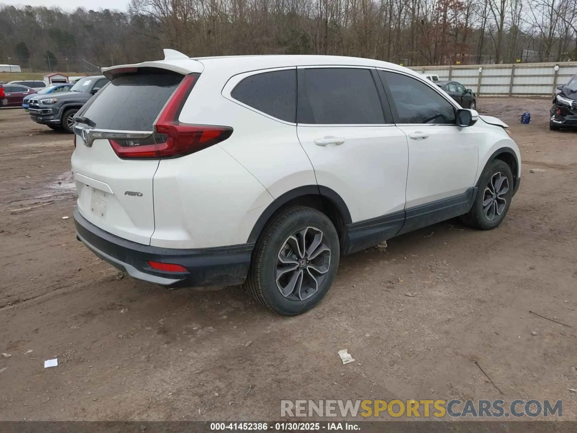 4 Фотография поврежденного автомобиля 5J6RW2H59LL027969 HONDA CR-V 2020