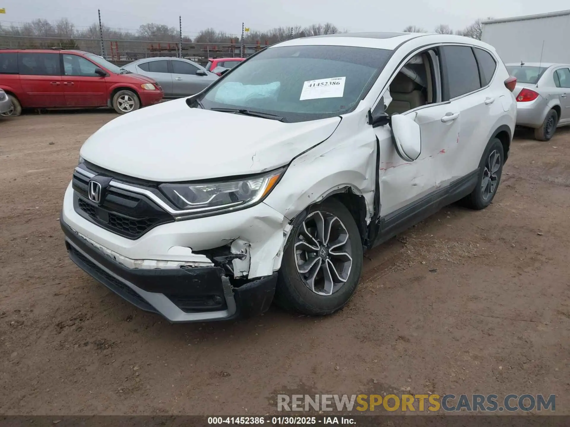 6 Фотография поврежденного автомобиля 5J6RW2H59LL027969 HONDA CR-V 2020