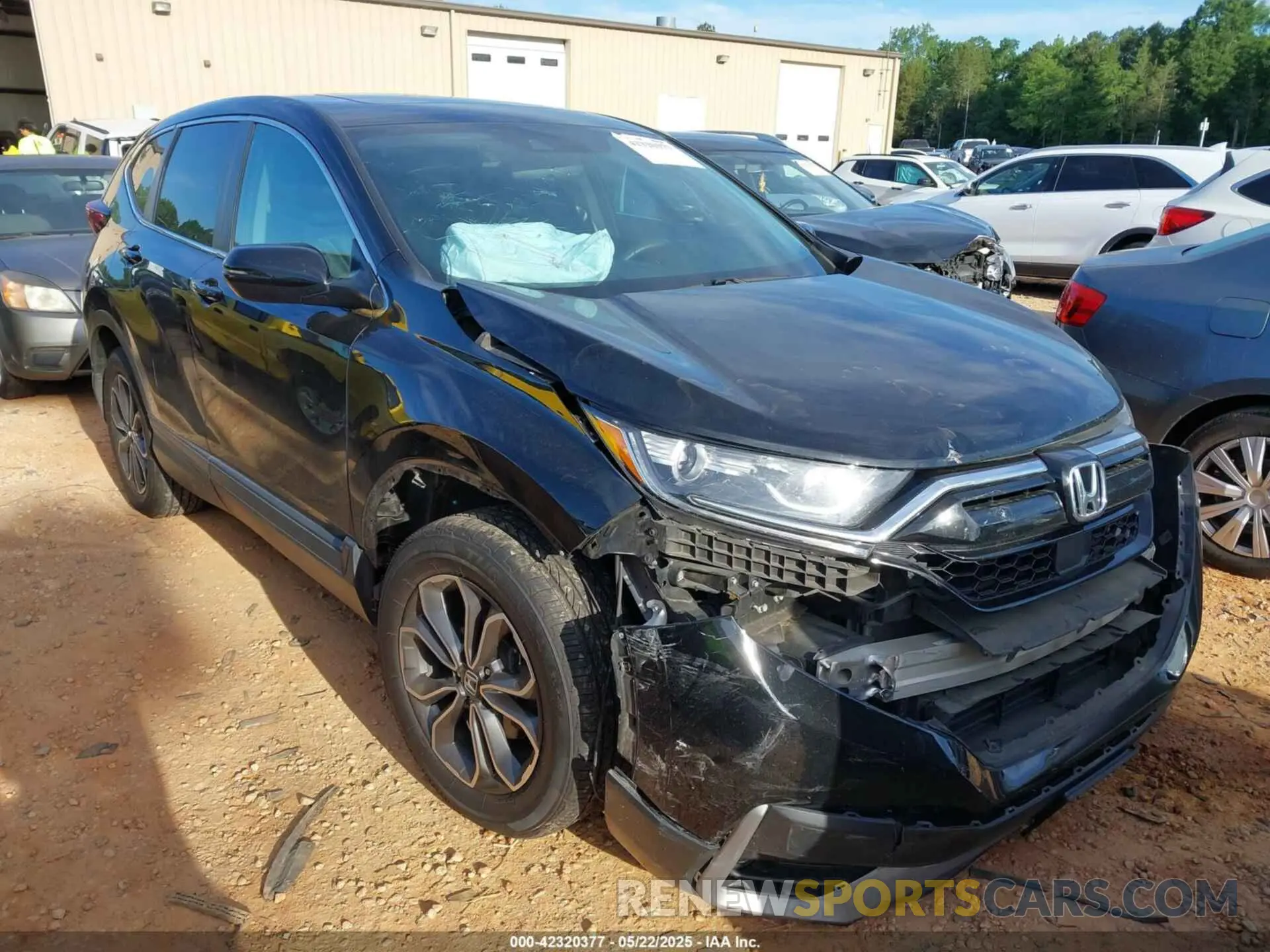 1 Photograph of a damaged car 5J6RW2H5XLA006091 HONDA CR-V 2020