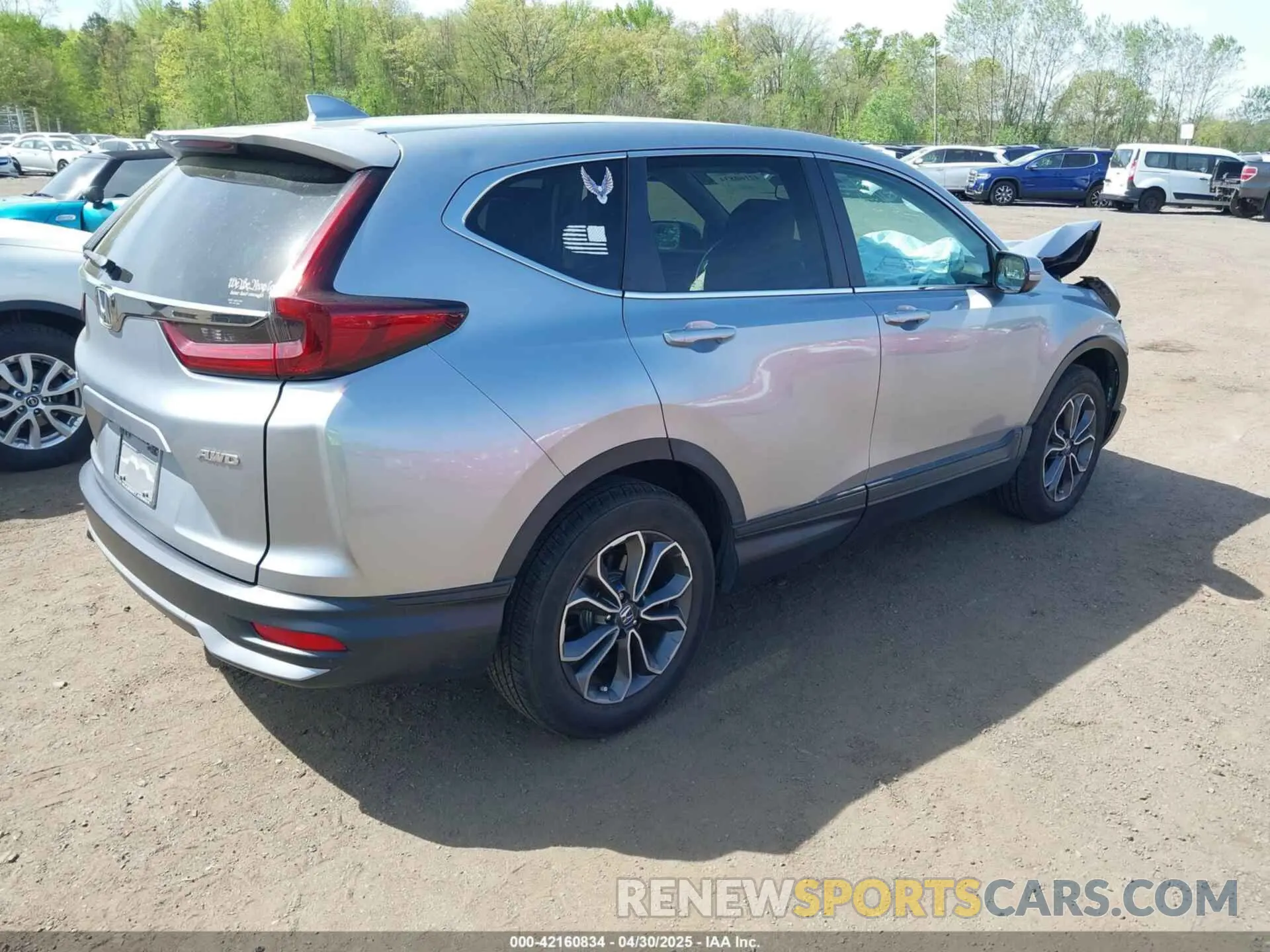4 Photograph of a damaged car 5J6RW2H80LA022181 HONDA CR-V 2020
