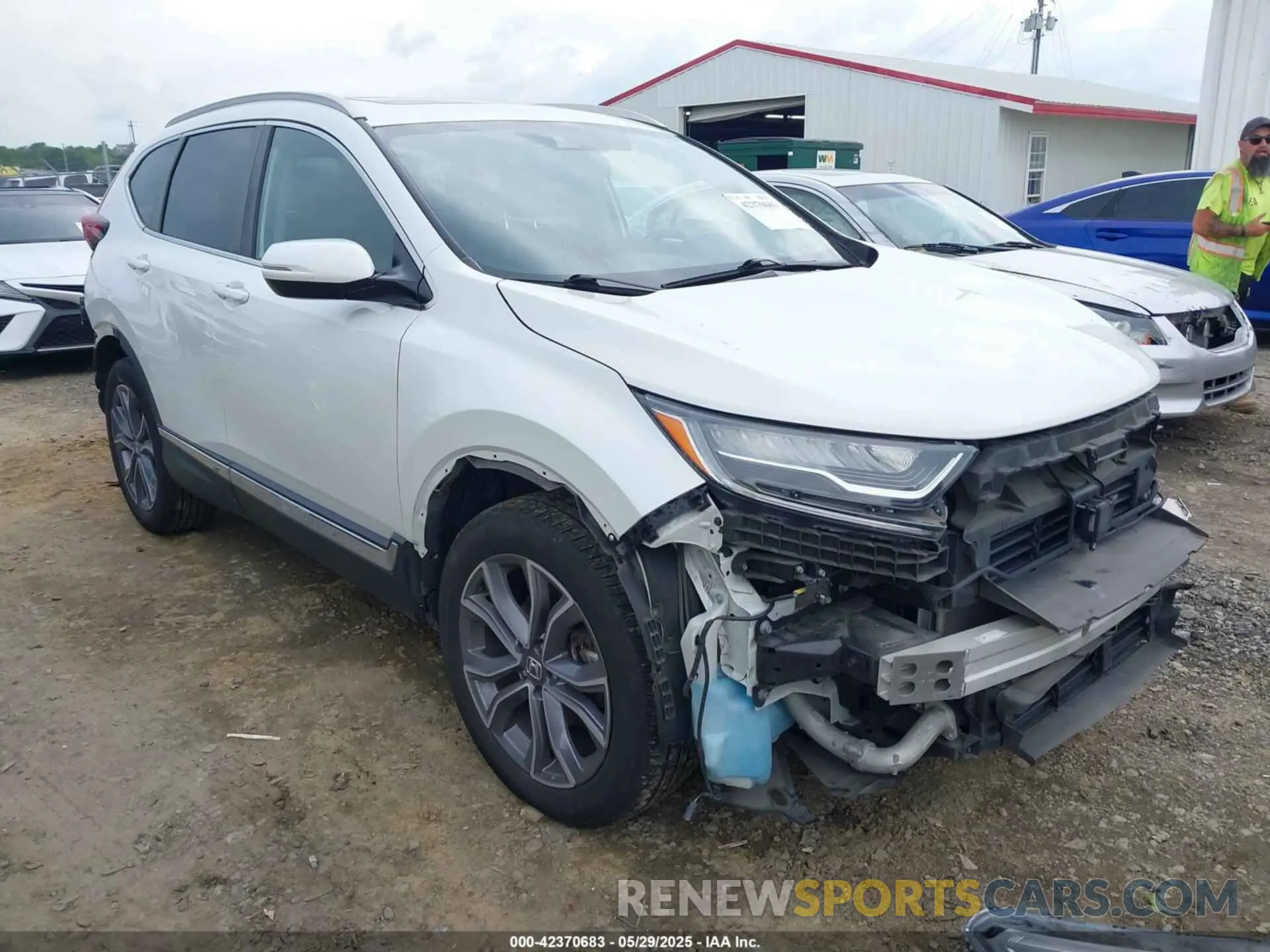1 Photograph of a damaged car 5J6RW2H96LL012154 HONDA CR-V 2020