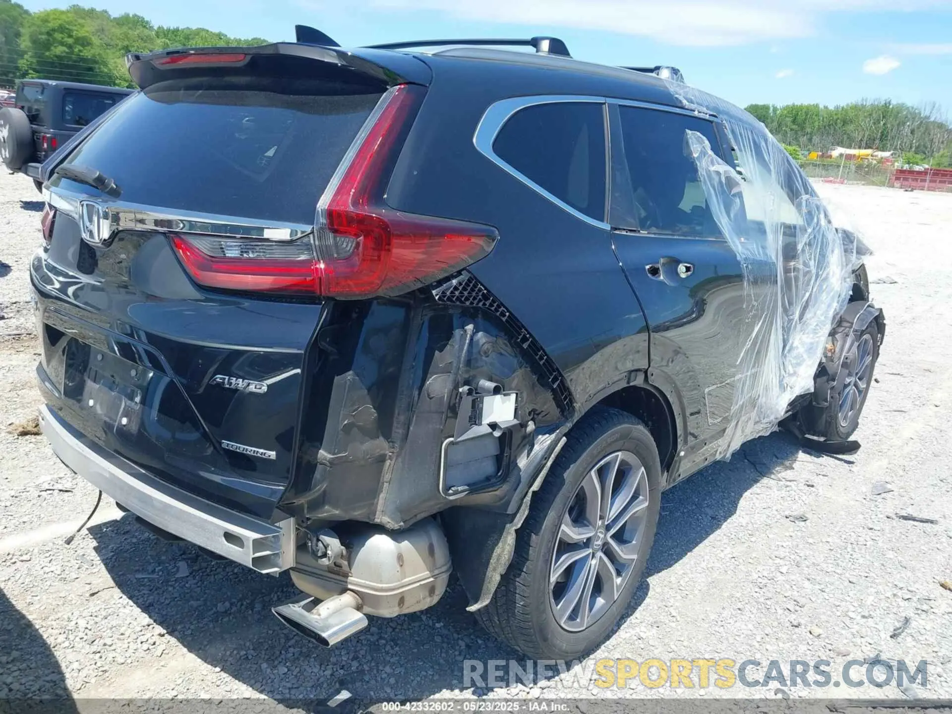 4 Photograph of a damaged car 5J6RW2H97LL012504 HONDA CR-V 2020