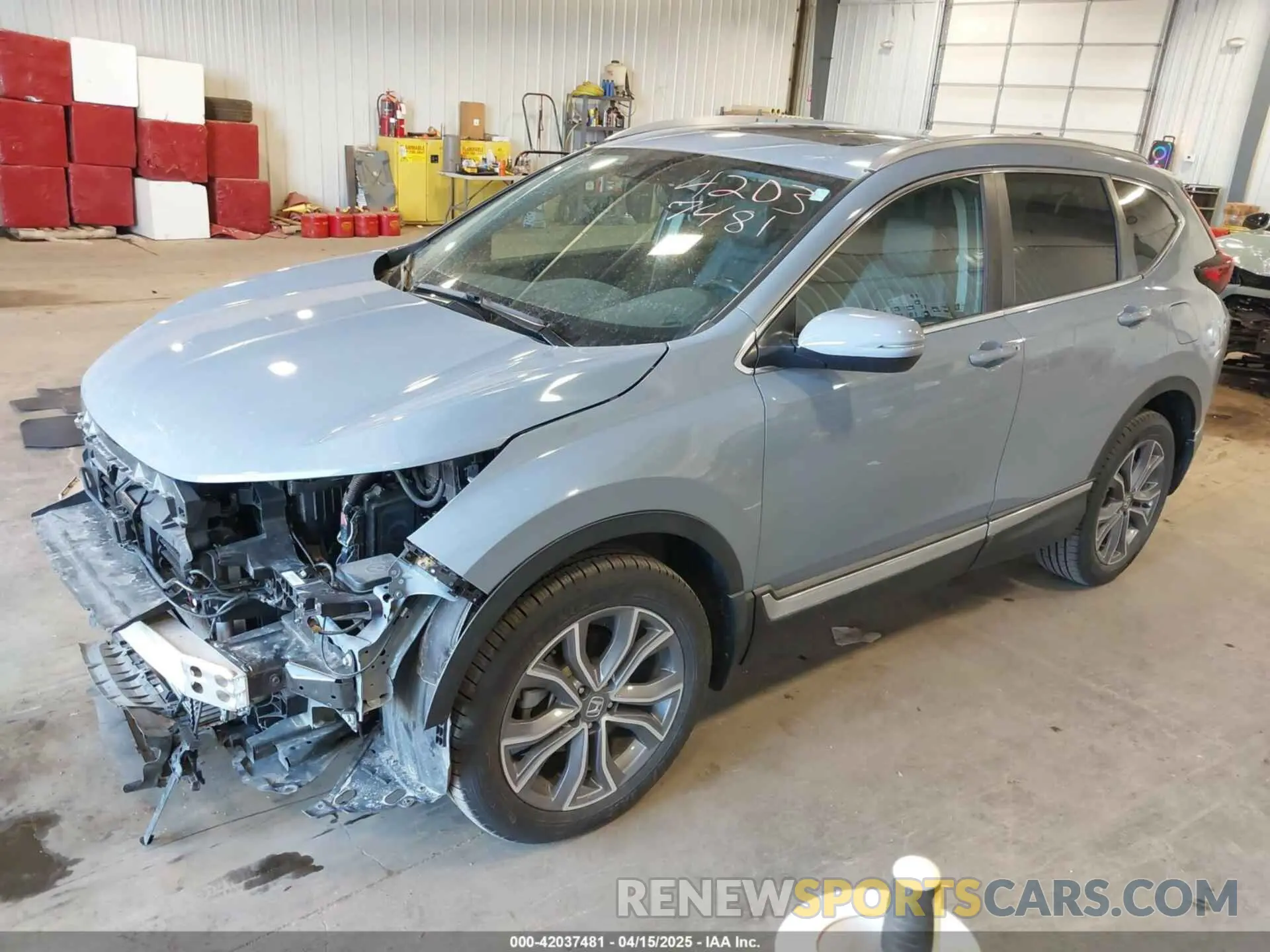 2 Photograph of a damaged car 5J6RW2H9XLL003621 HONDA CR-V 2020
