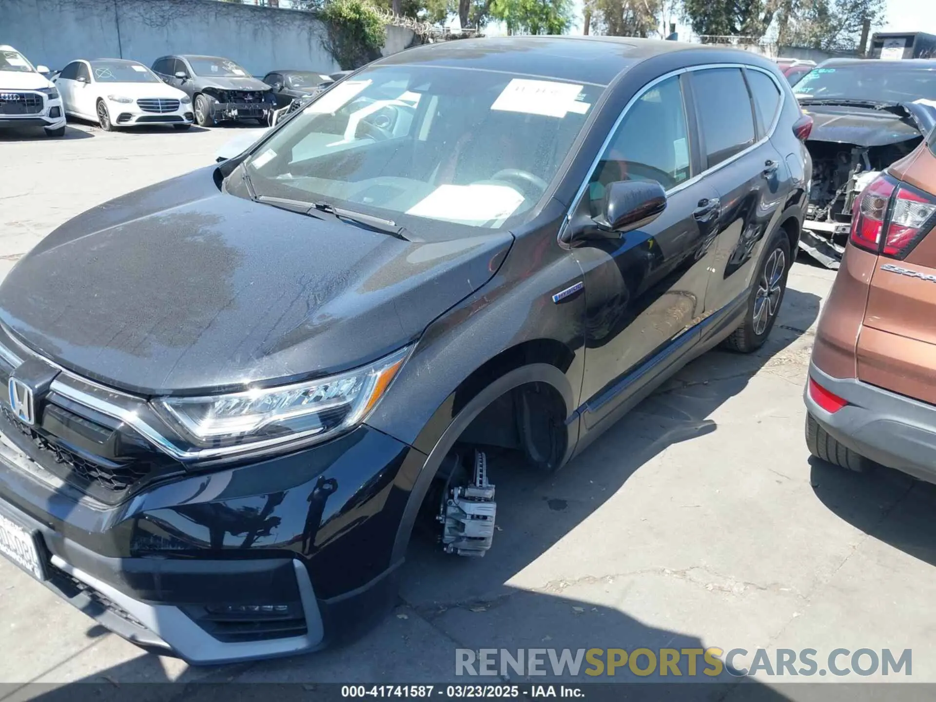 2 Photograph of a damaged car 7FART6H51LE019894 HONDA CR-V 2020