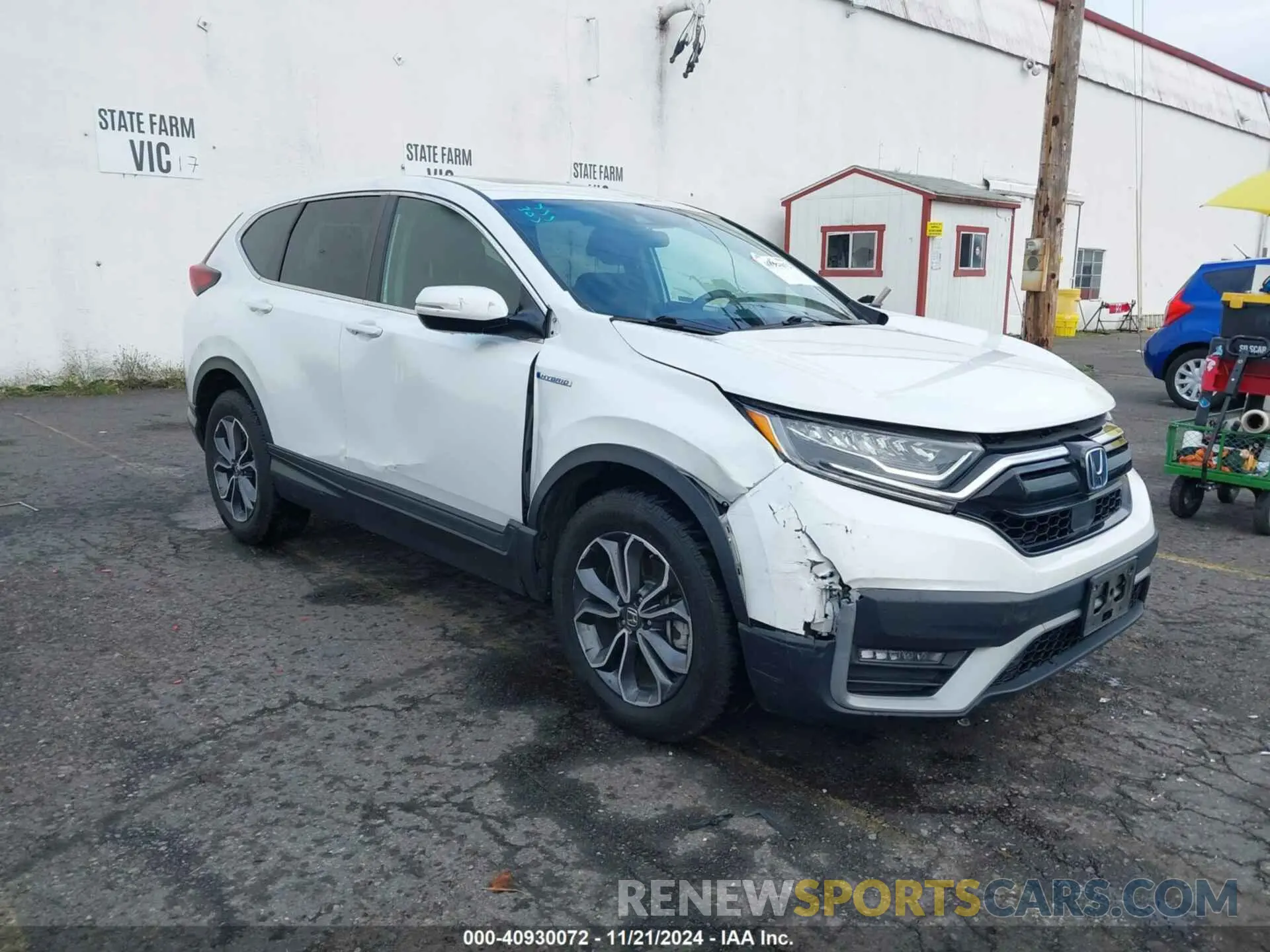 1 Photograph of a damaged car 7FART6H58LE022601 HONDA CR-V 2020