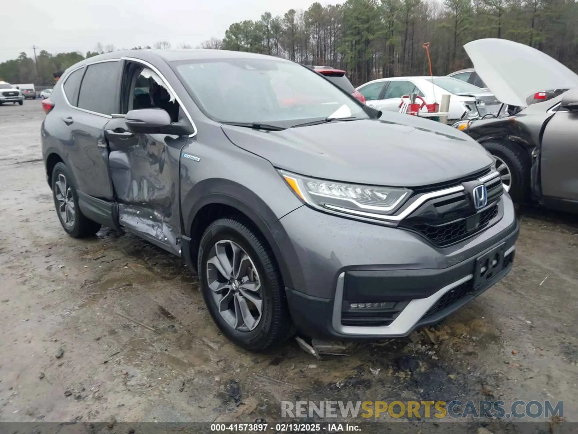 1 Photograph of a damaged car 7FART6H8XLE011609 HONDA CR-V 2020