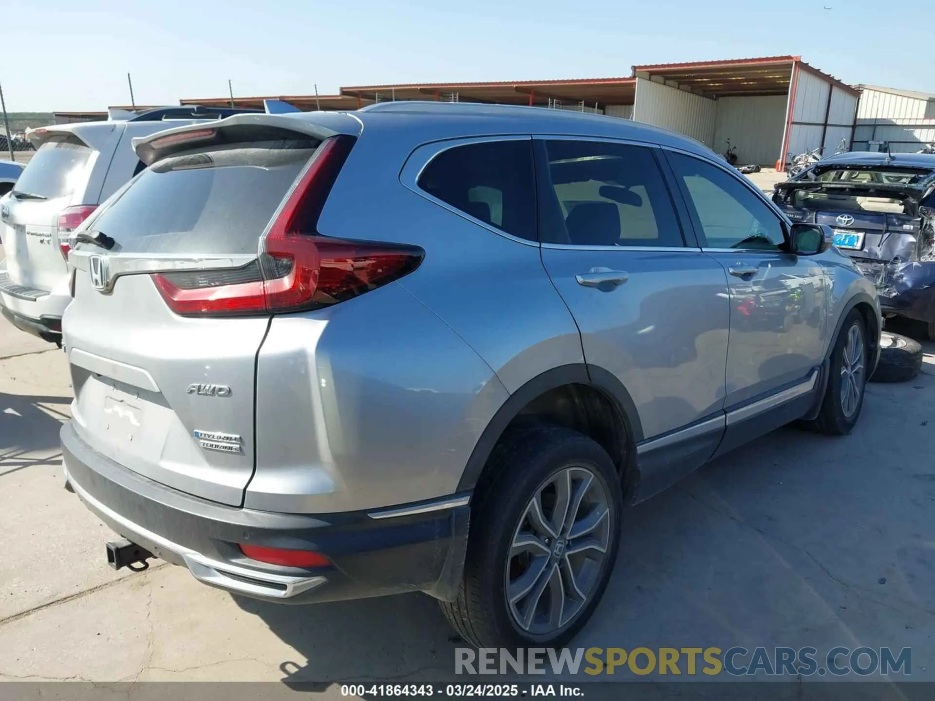 4 Photograph of a damaged car 7FART6H94LE017589 HONDA CR-V 2020