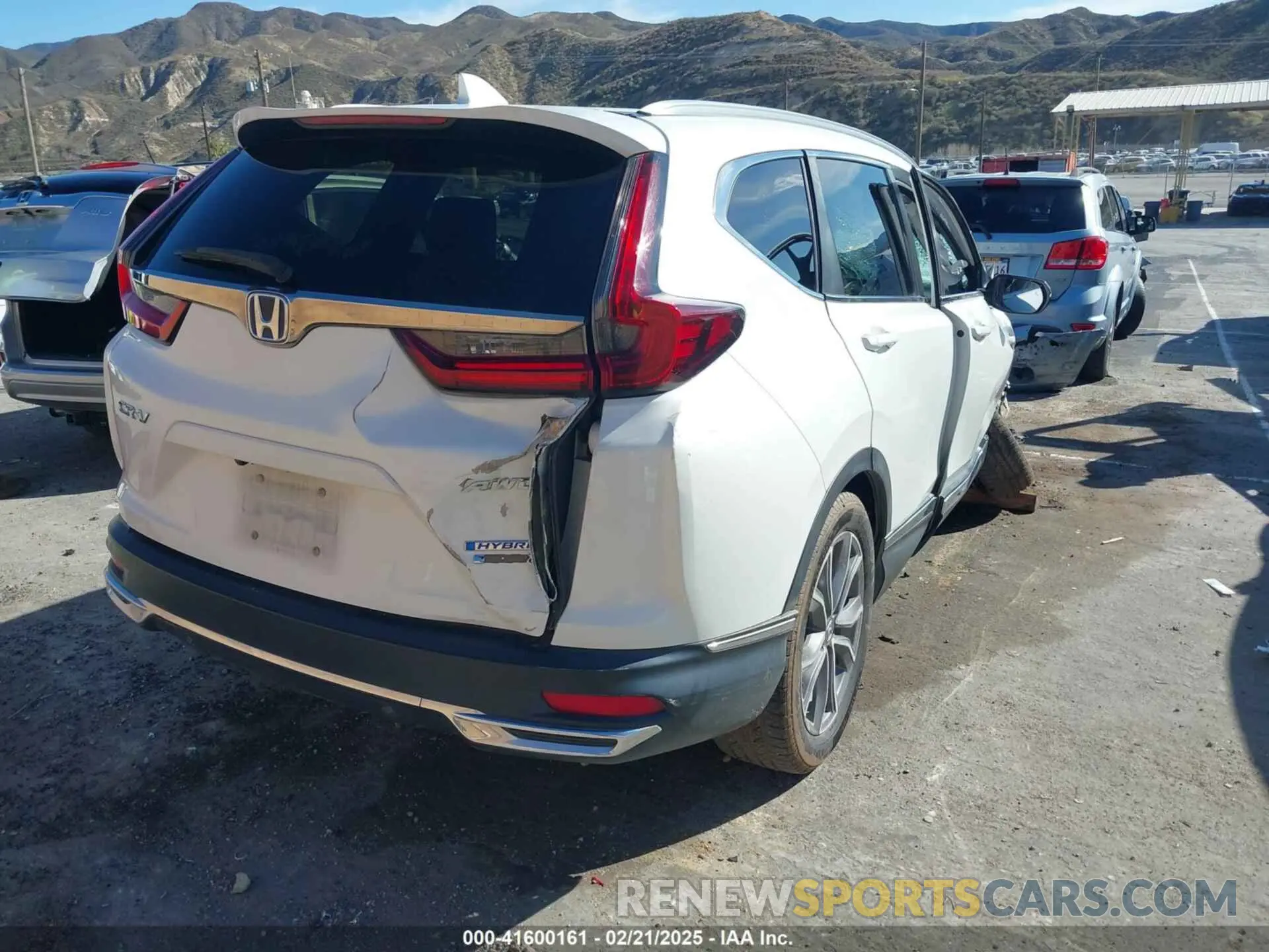 4 Фотография поврежденного автомобиля 7FART6H98LE000231 HONDA CR-V 2020