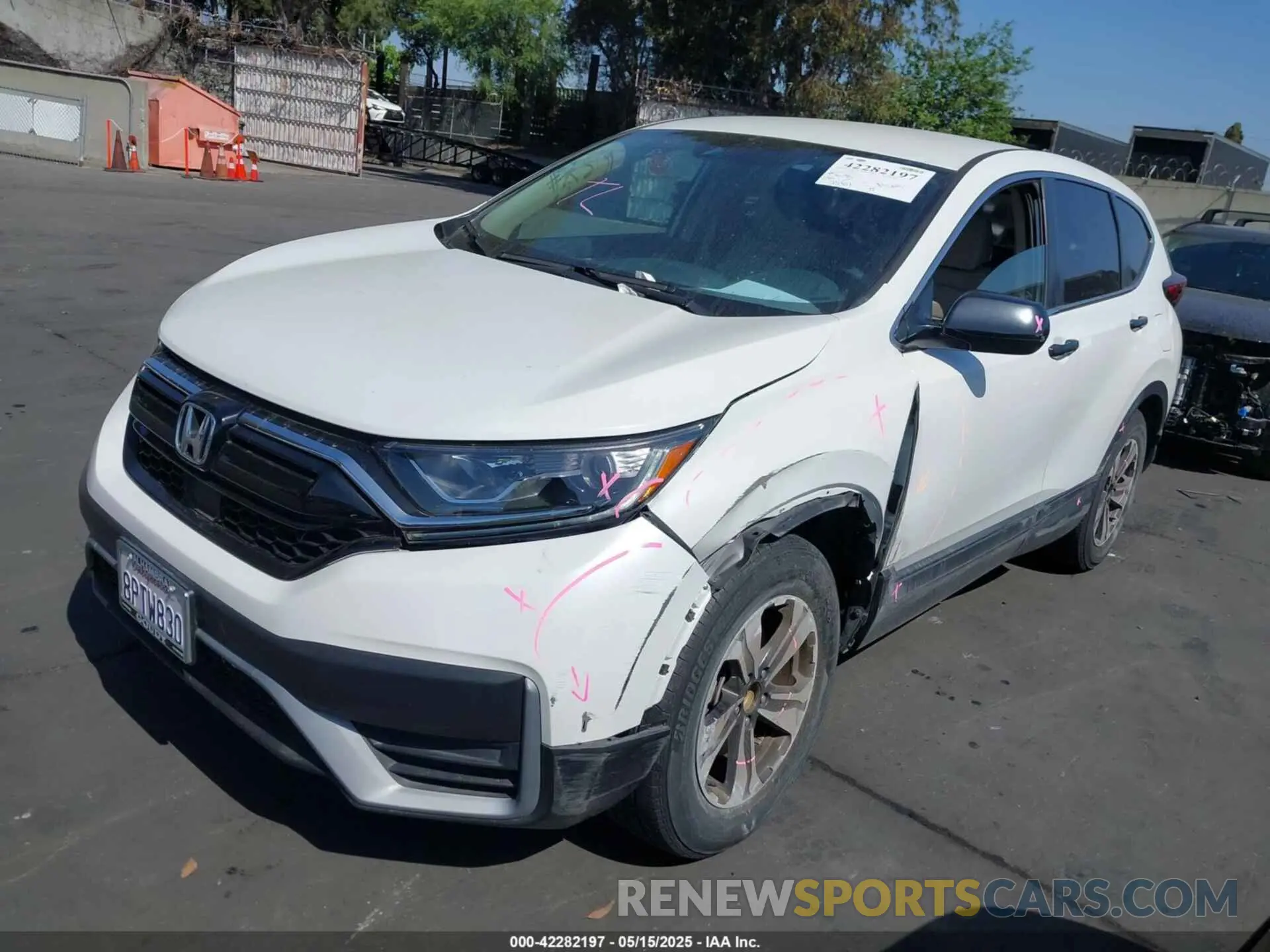 2 Фотография поврежденного автомобиля 7FARW1H27LE004896 HONDA CR-V 2020