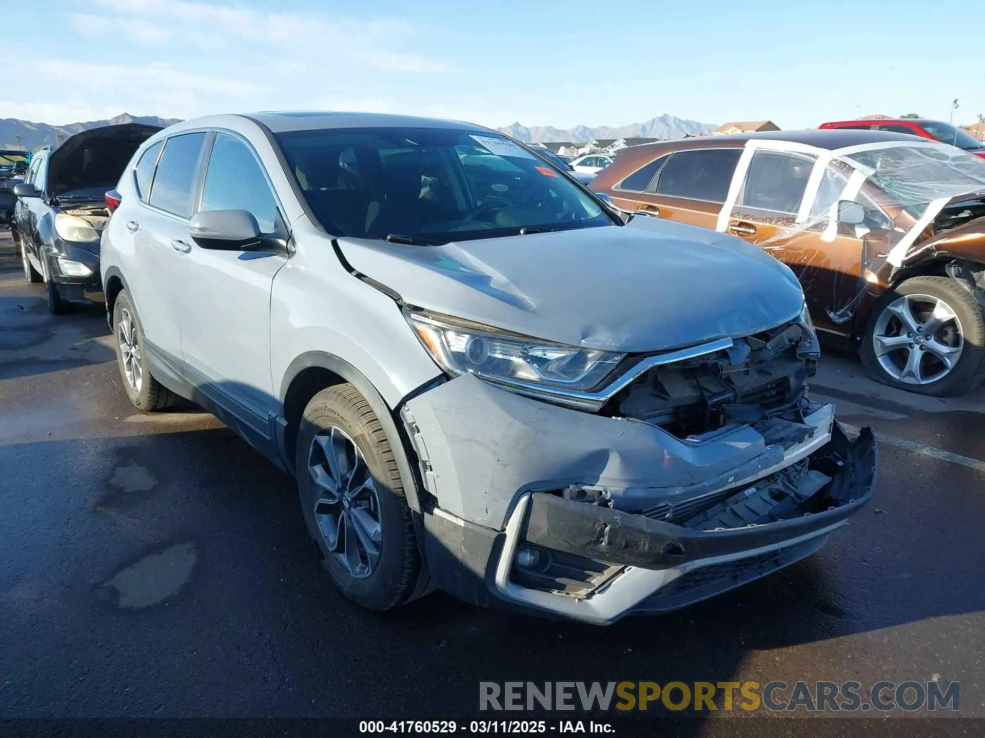 1 Фотография поврежденного автомобиля 7FARW1H53LE003139 HONDA CR-V 2020