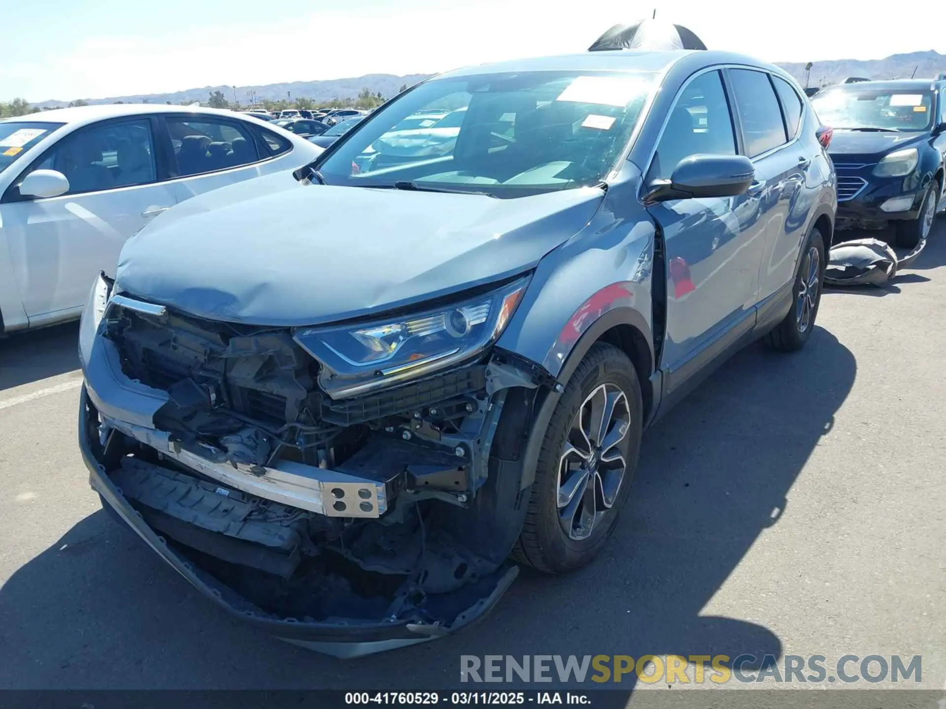 6 Фотография поврежденного автомобиля 7FARW1H53LE003139 HONDA CR-V 2020