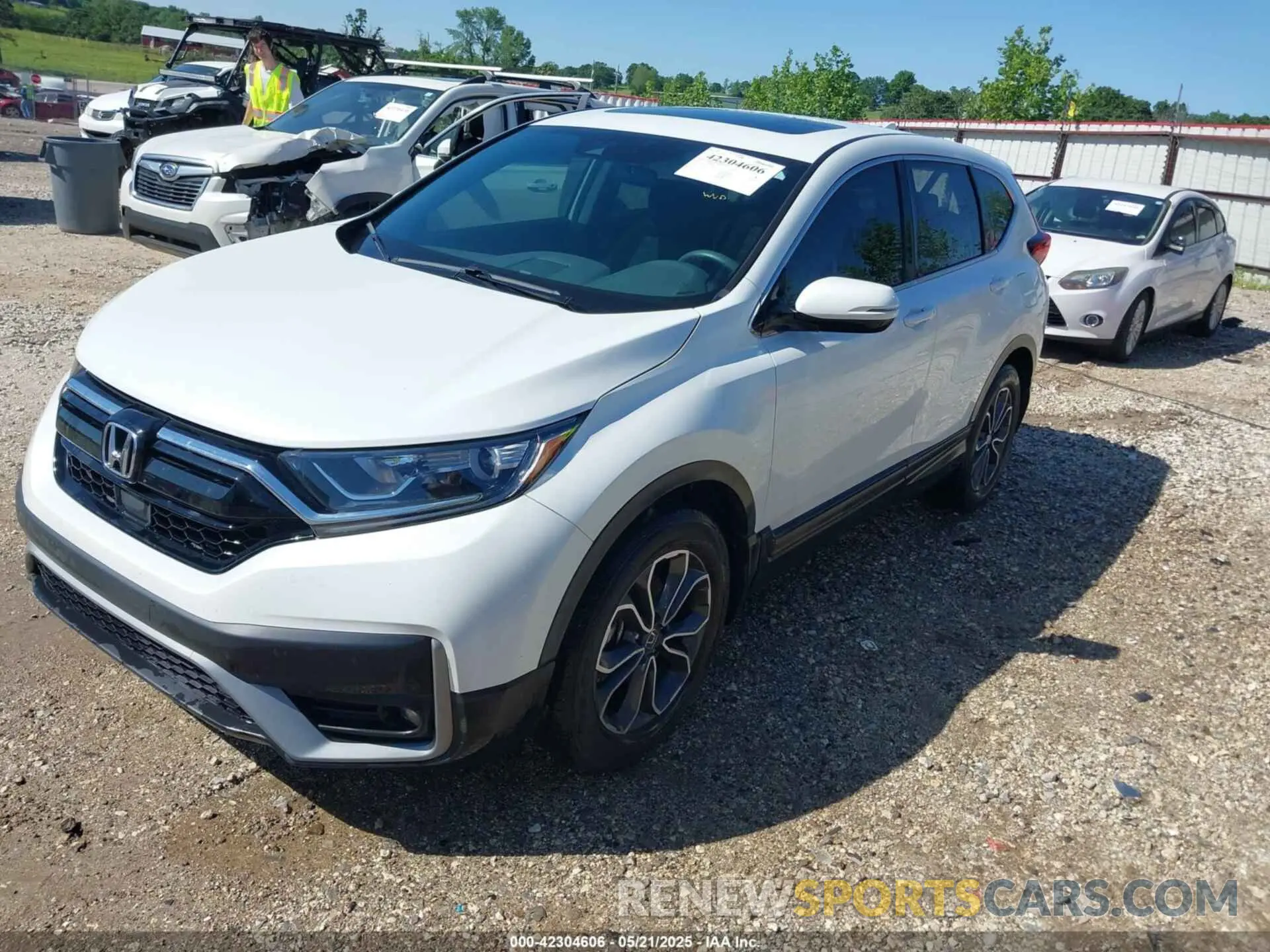2 Фотография поврежденного автомобиля 7FARW1H53LE019812 HONDA CR-V 2020