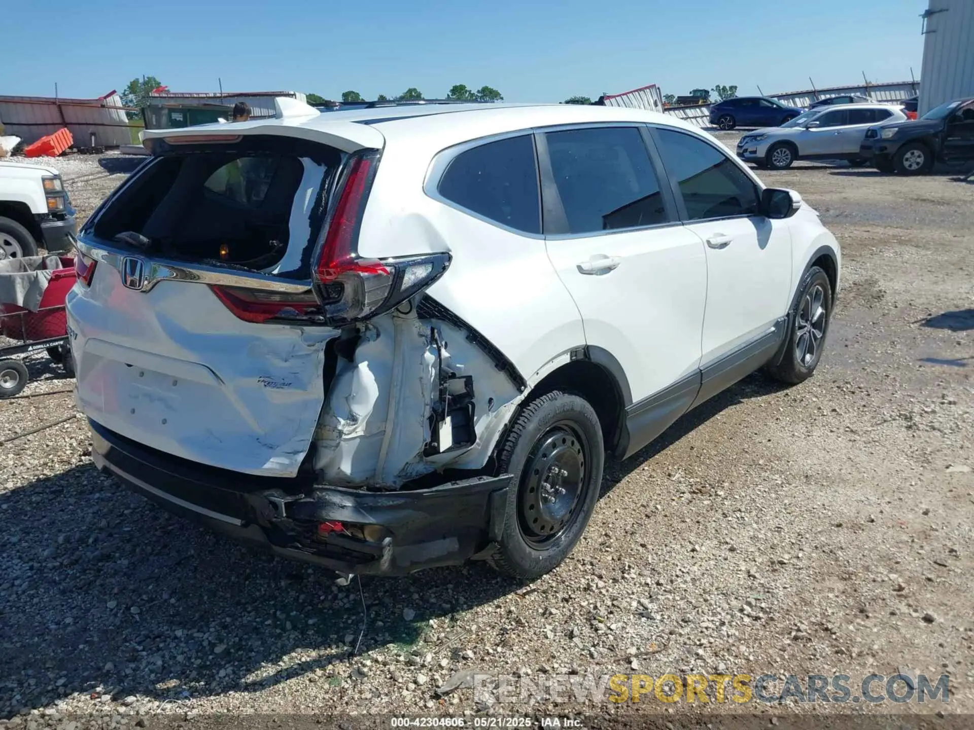 4 Фотография поврежденного автомобиля 7FARW1H53LE019812 HONDA CR-V 2020
