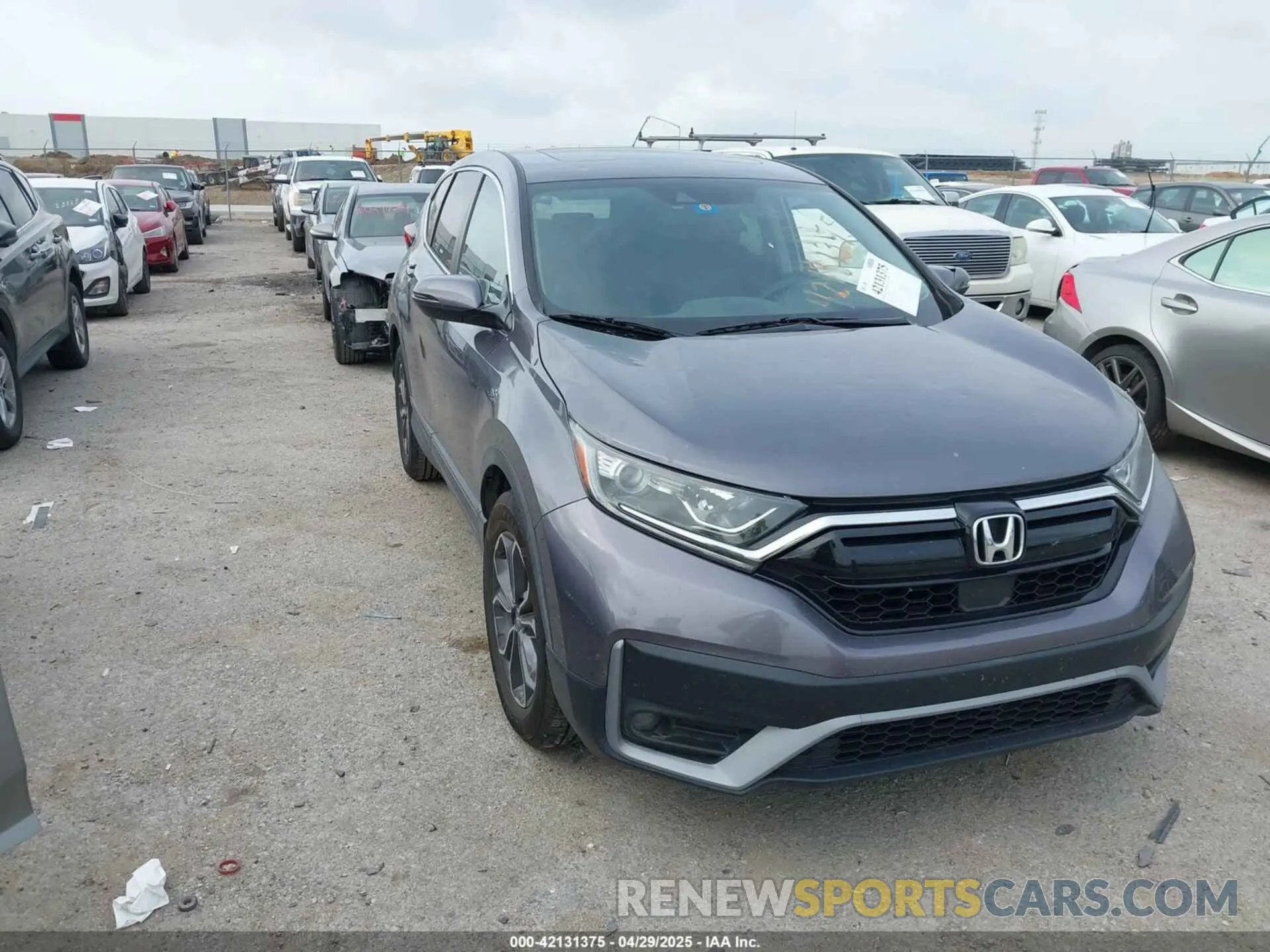 1 Фотография поврежденного автомобиля 7FARW1H54LE015008 HONDA CR-V 2020