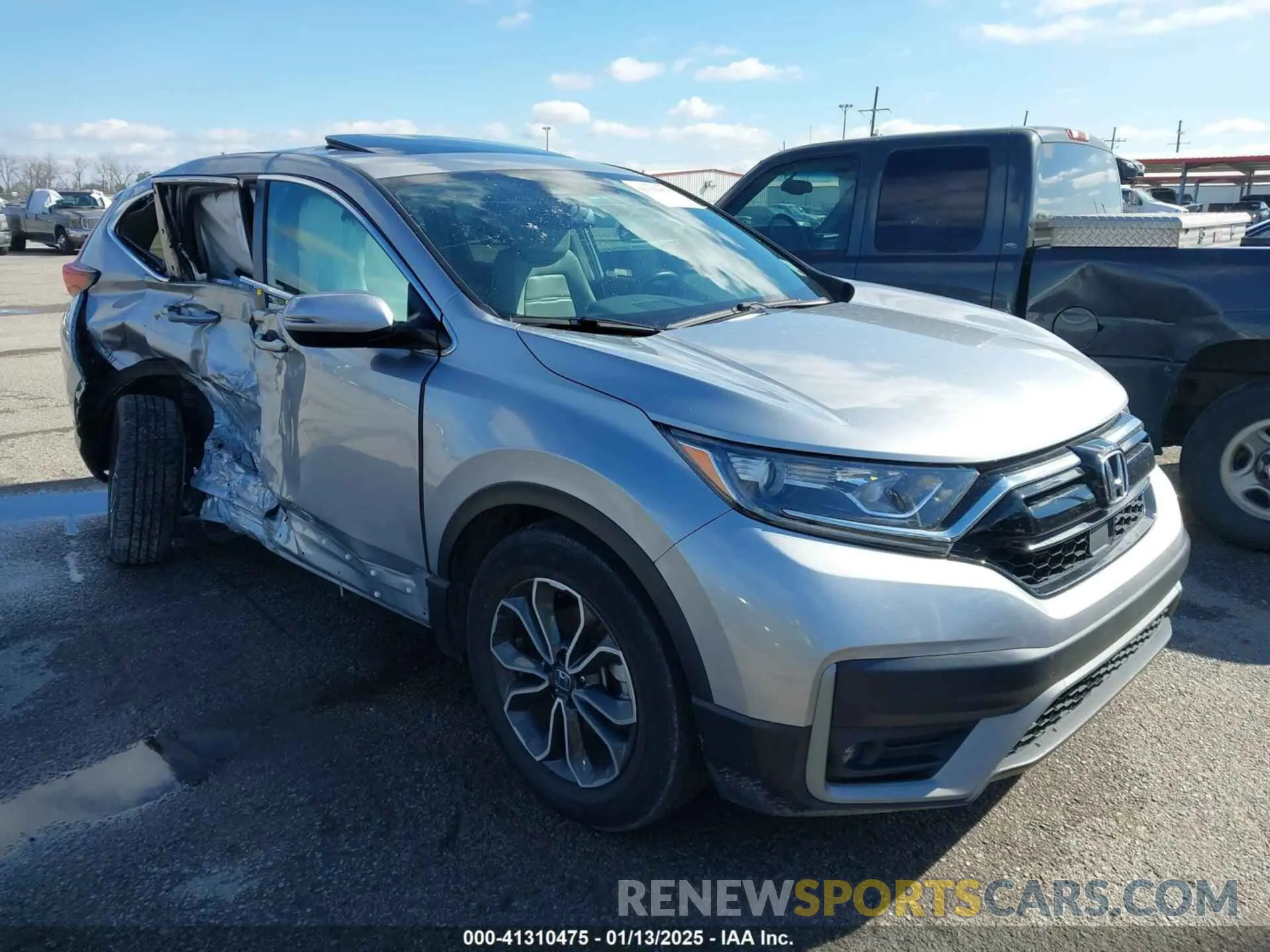 1 Фотография поврежденного автомобиля 7FARW1H83LE026687 HONDA CR-V 2020