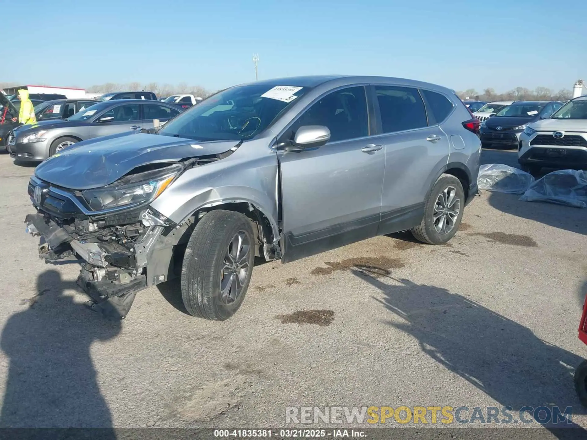 2 Photograph of a damaged car 7FARW1H87LE000108 HONDA CR-V 2020