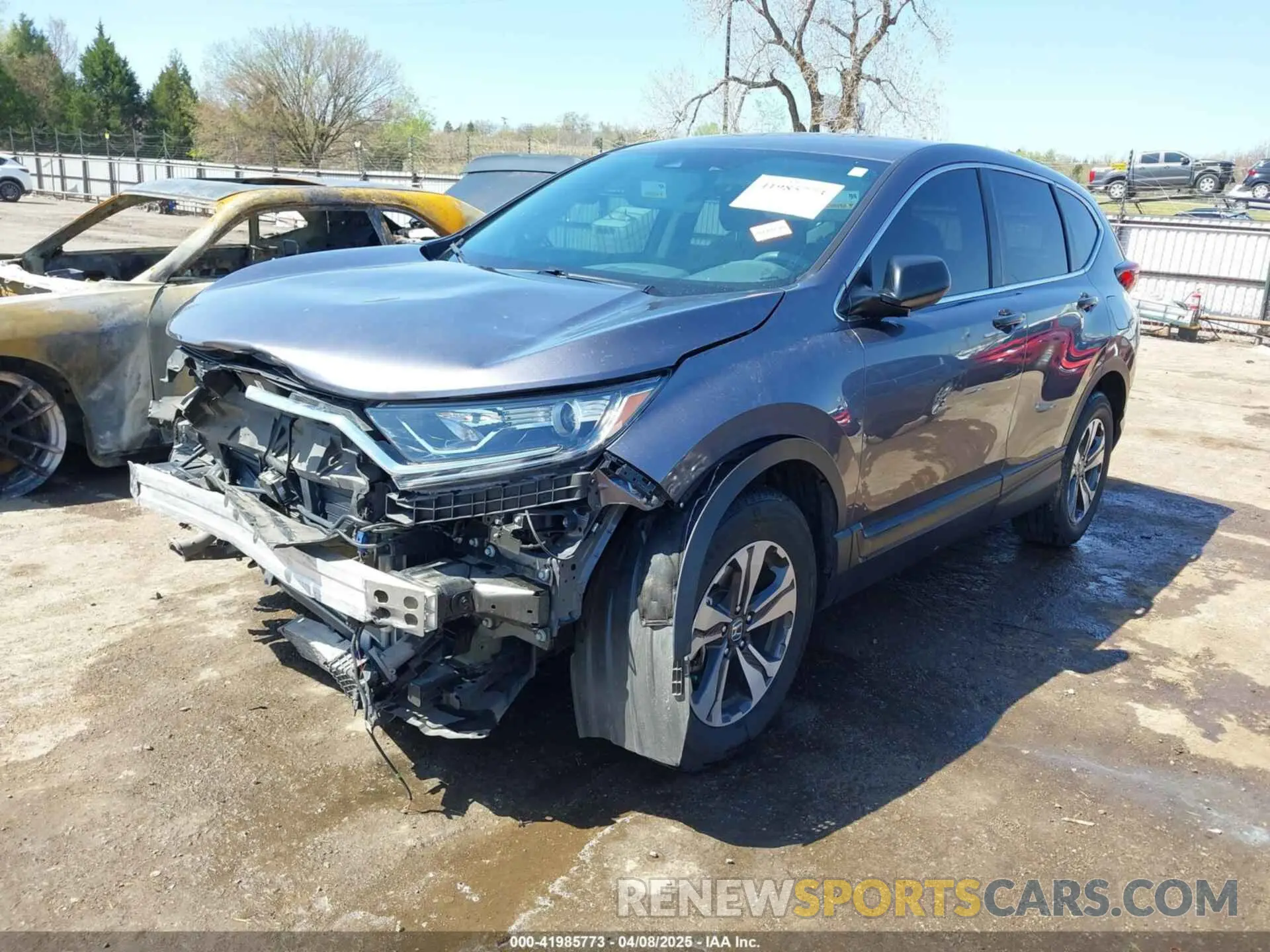 2 Фотография поврежденного автомобиля 7FARW2H26LE007147 HONDA CR-V 2020