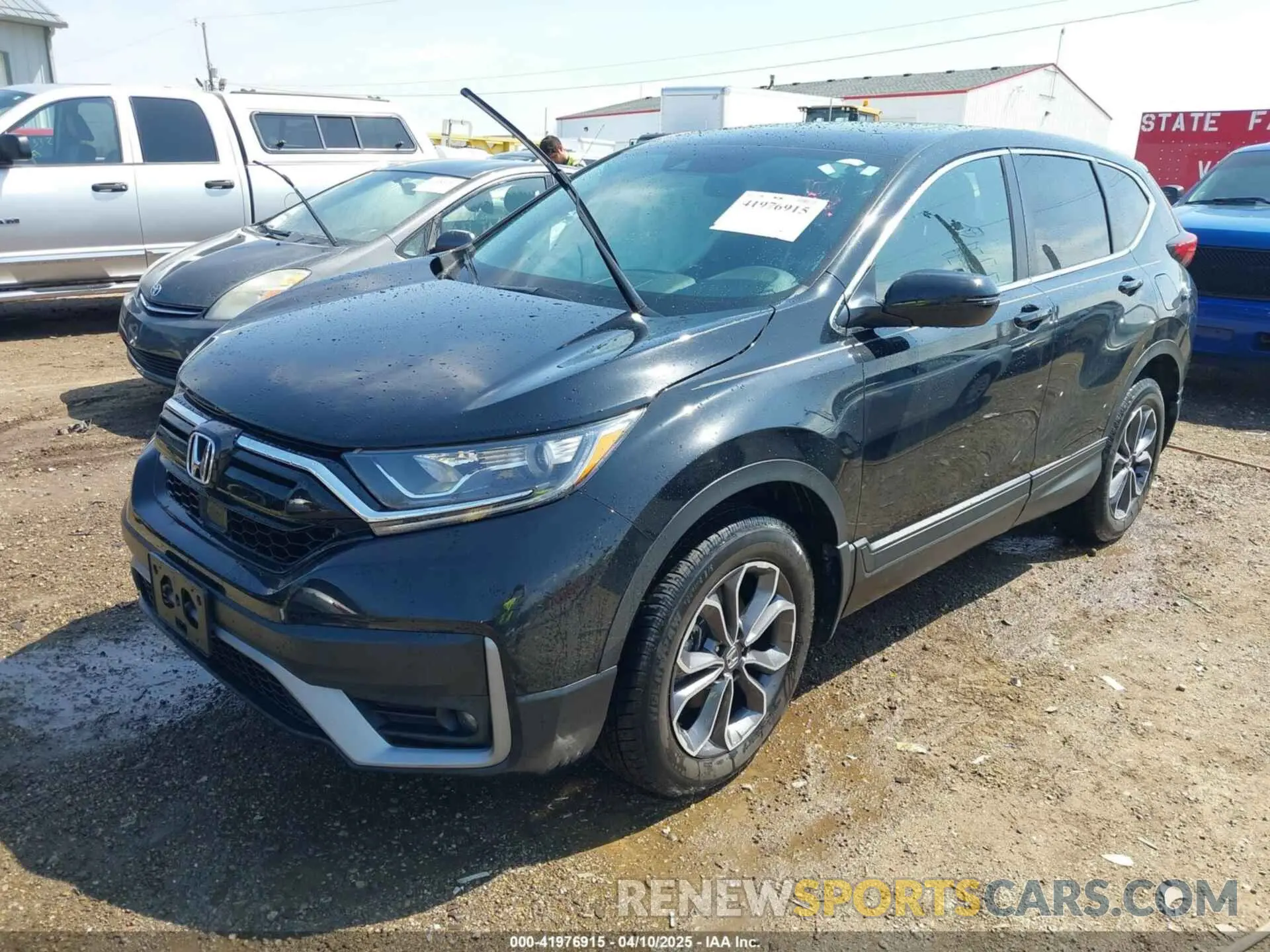 2 Фотография поврежденного автомобиля 7FARW2H53LE016222 HONDA CR-V 2020