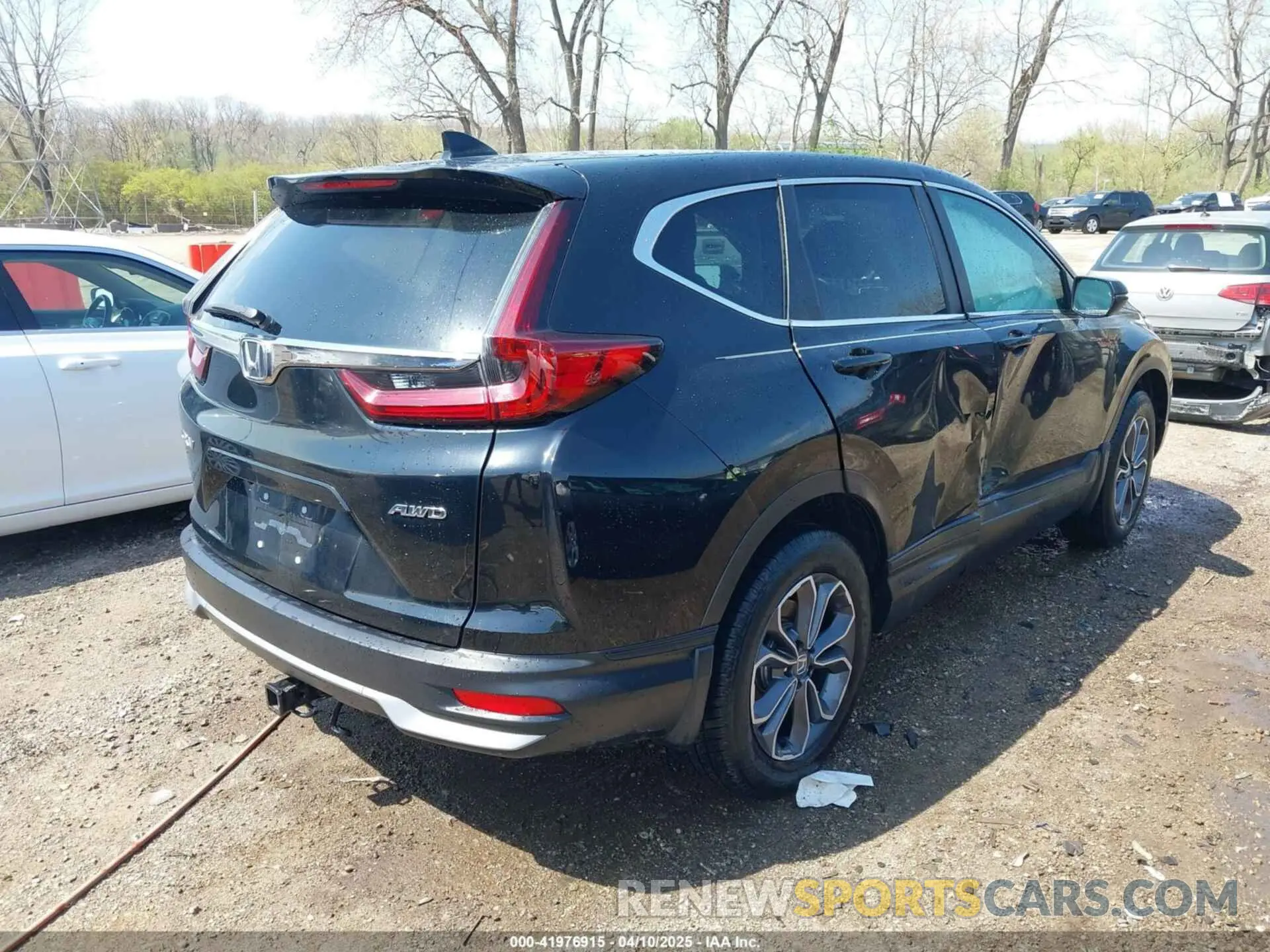 4 Фотография поврежденного автомобиля 7FARW2H53LE016222 HONDA CR-V 2020