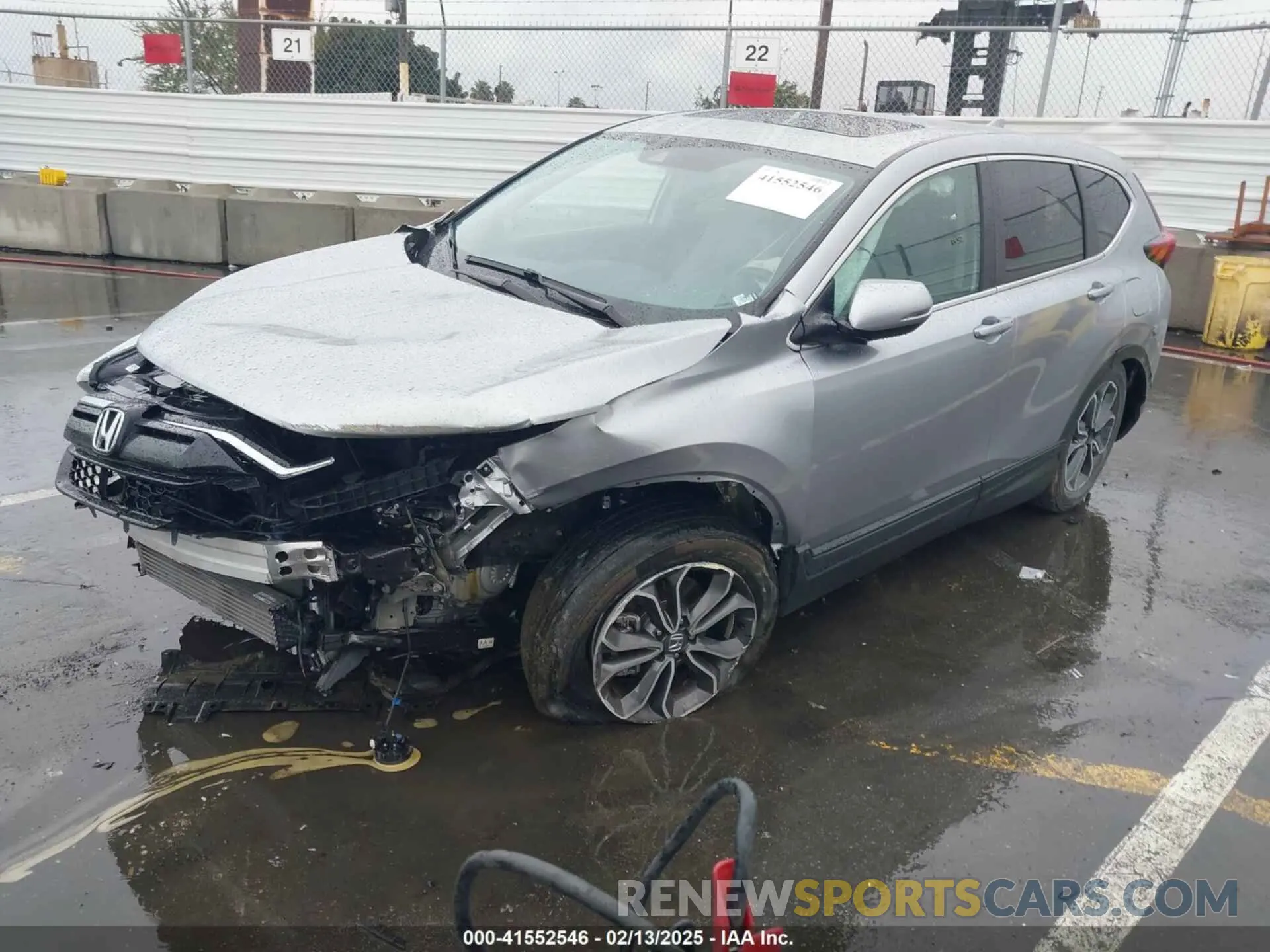 2 Фотография поврежденного автомобиля 7FARW2H88LE011964 HONDA CR-V 2020