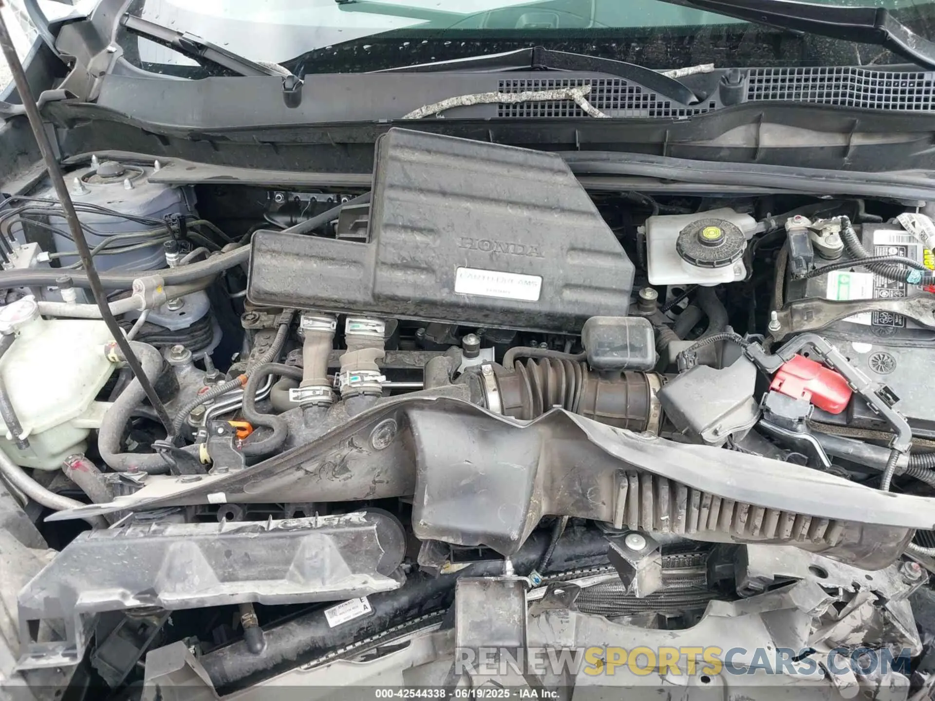 10 Photograph of a damaged car 2HKRW1H50MH405022 HONDA CR-V 2021
