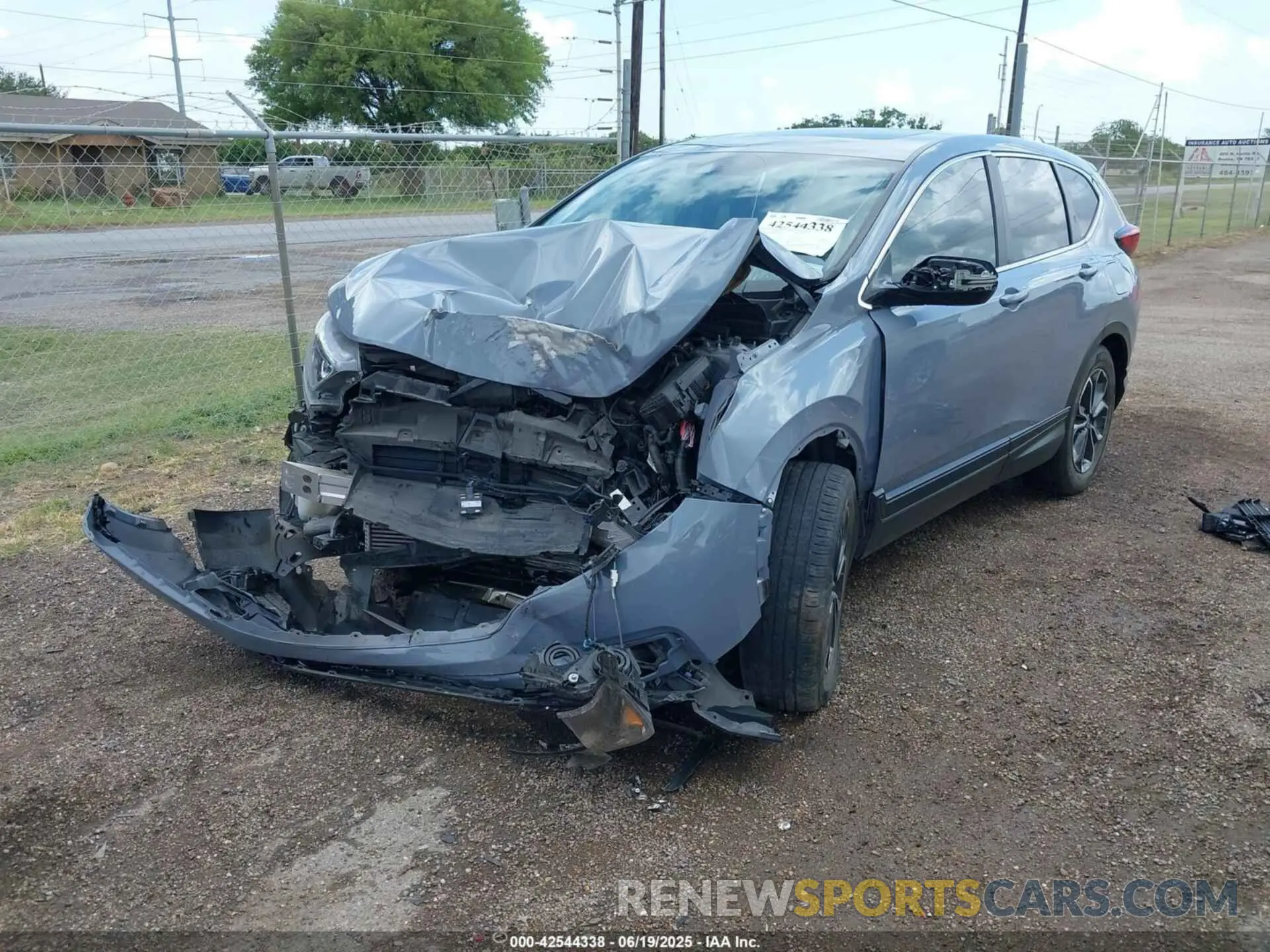 2 Photograph of a damaged car 2HKRW1H50MH405022 HONDA CR-V 2021