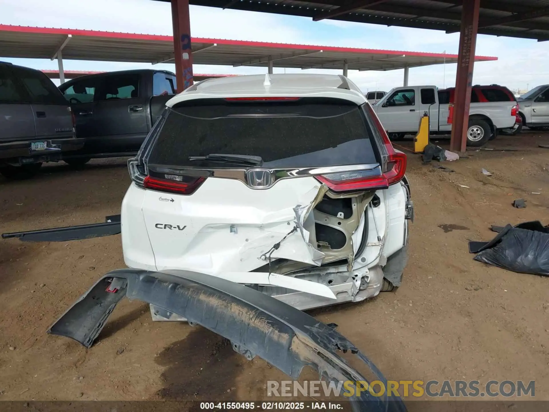 16 Фотография поврежденного автомобиля 2HKRW1H52MH410934 HONDA CR-V 2021