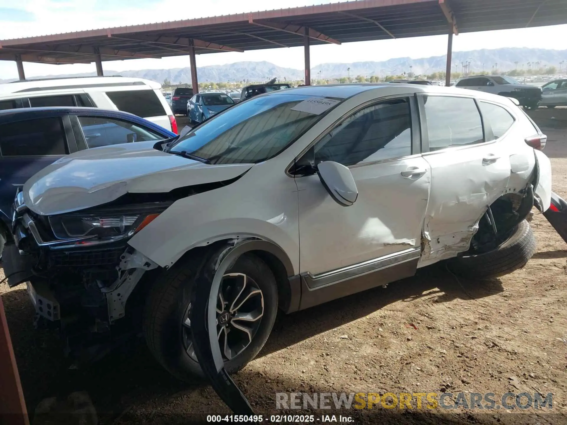 2 Фотография поврежденного автомобиля 2HKRW1H52MH410934 HONDA CR-V 2021
