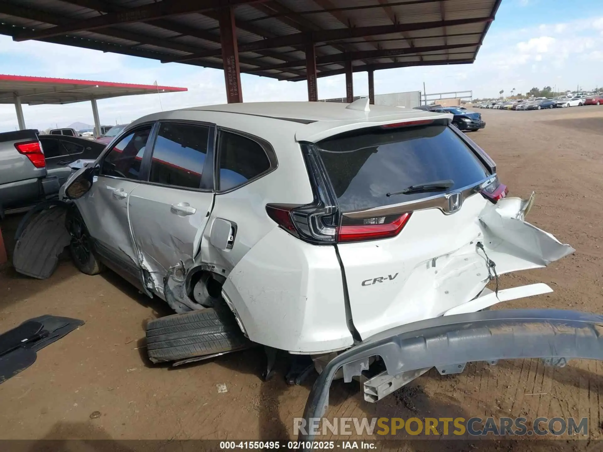 3 Фотография поврежденного автомобиля 2HKRW1H52MH410934 HONDA CR-V 2021