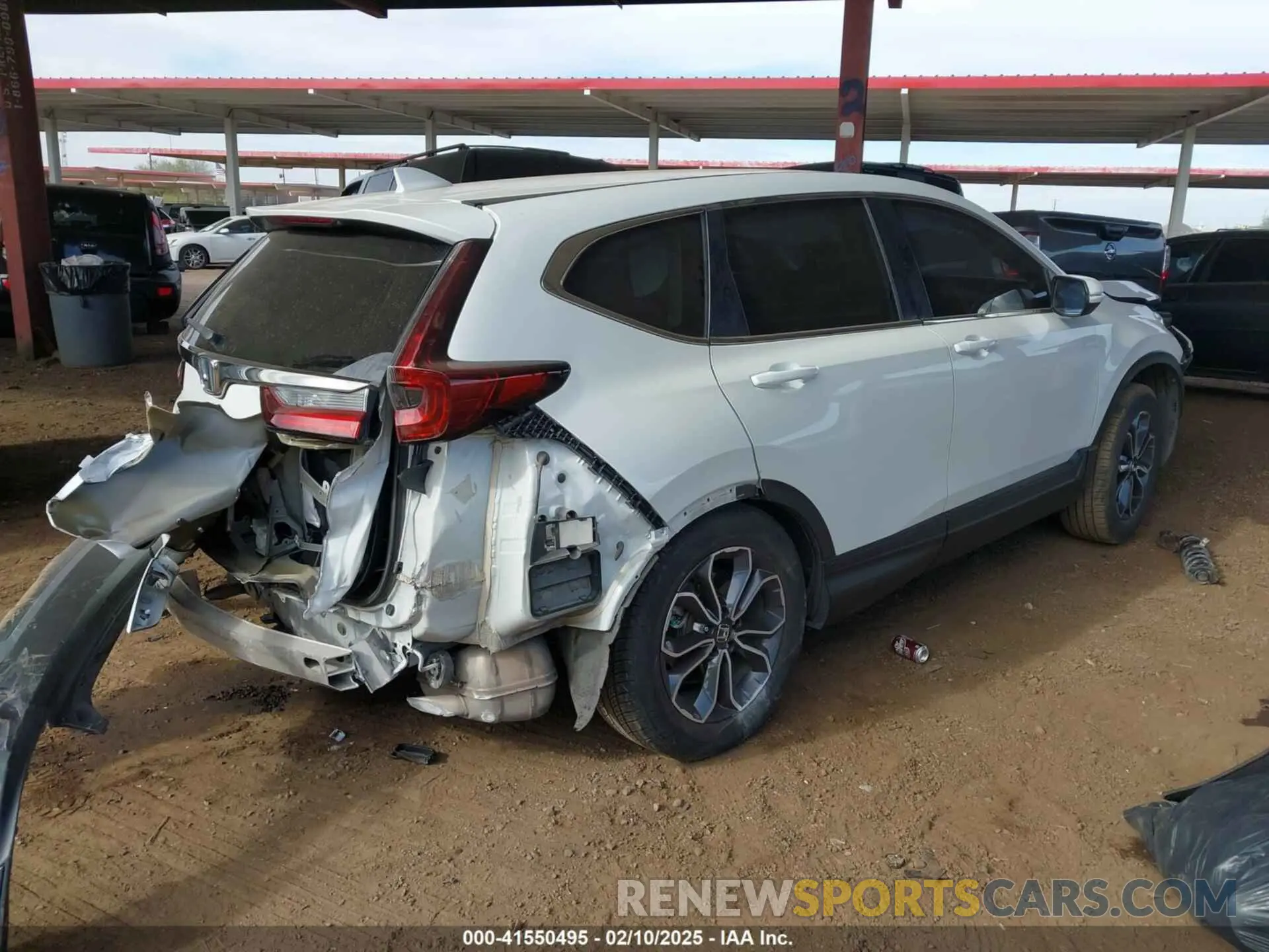 4 Фотография поврежденного автомобиля 2HKRW1H52MH410934 HONDA CR-V 2021