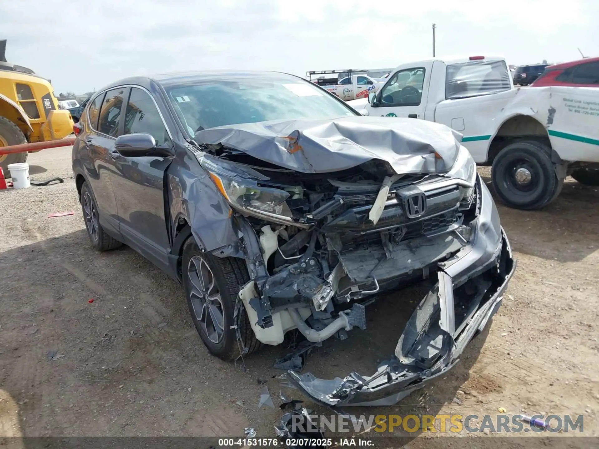 1 Фотография поврежденного автомобиля 2HKRW1H52MH423974 HONDA CR-V 2021