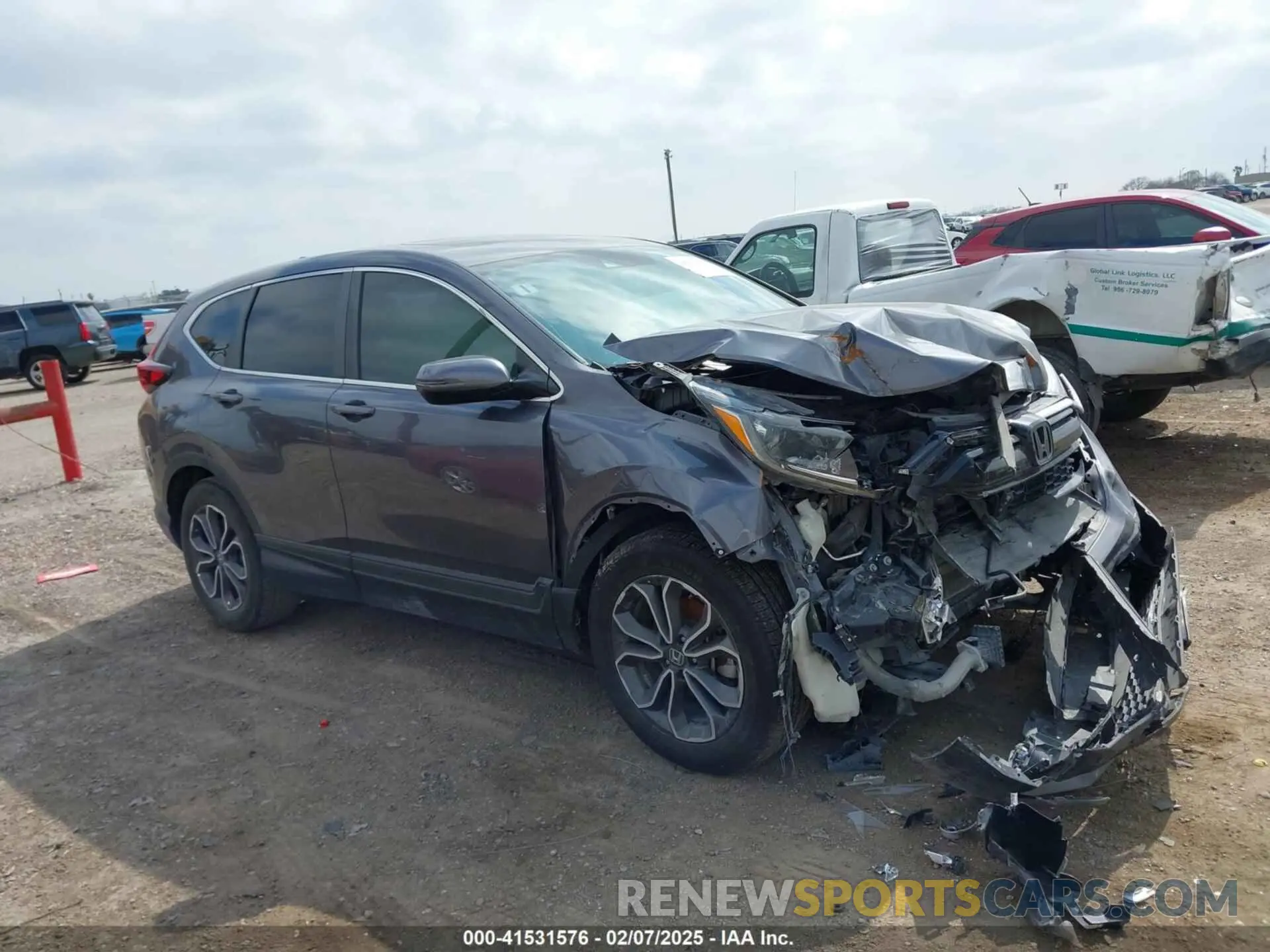 13 Фотография поврежденного автомобиля 2HKRW1H52MH423974 HONDA CR-V 2021