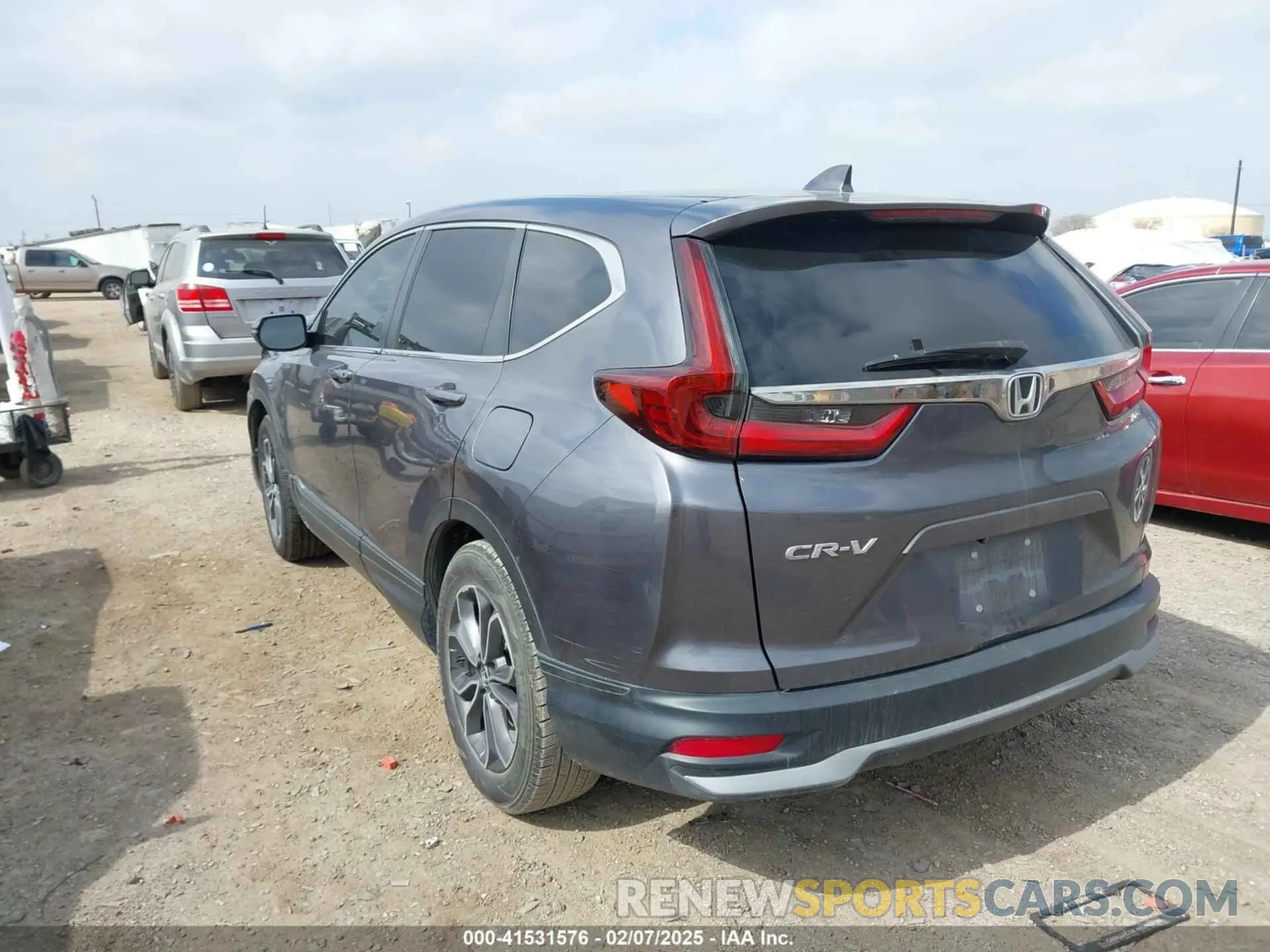 3 Фотография поврежденного автомобиля 2HKRW1H52MH423974 HONDA CR-V 2021