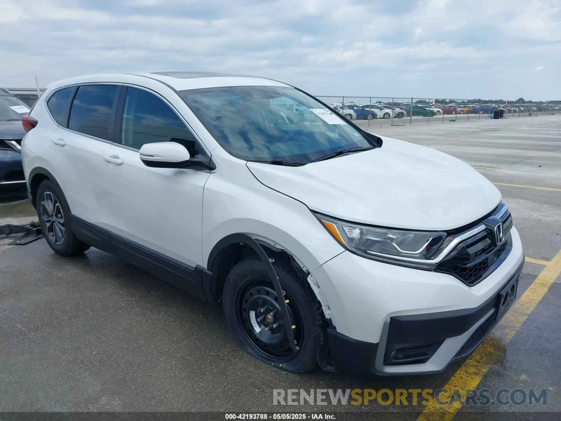 1 Фотография поврежденного автомобиля 2HKRW1H57MH411528 HONDA CR-V 2021