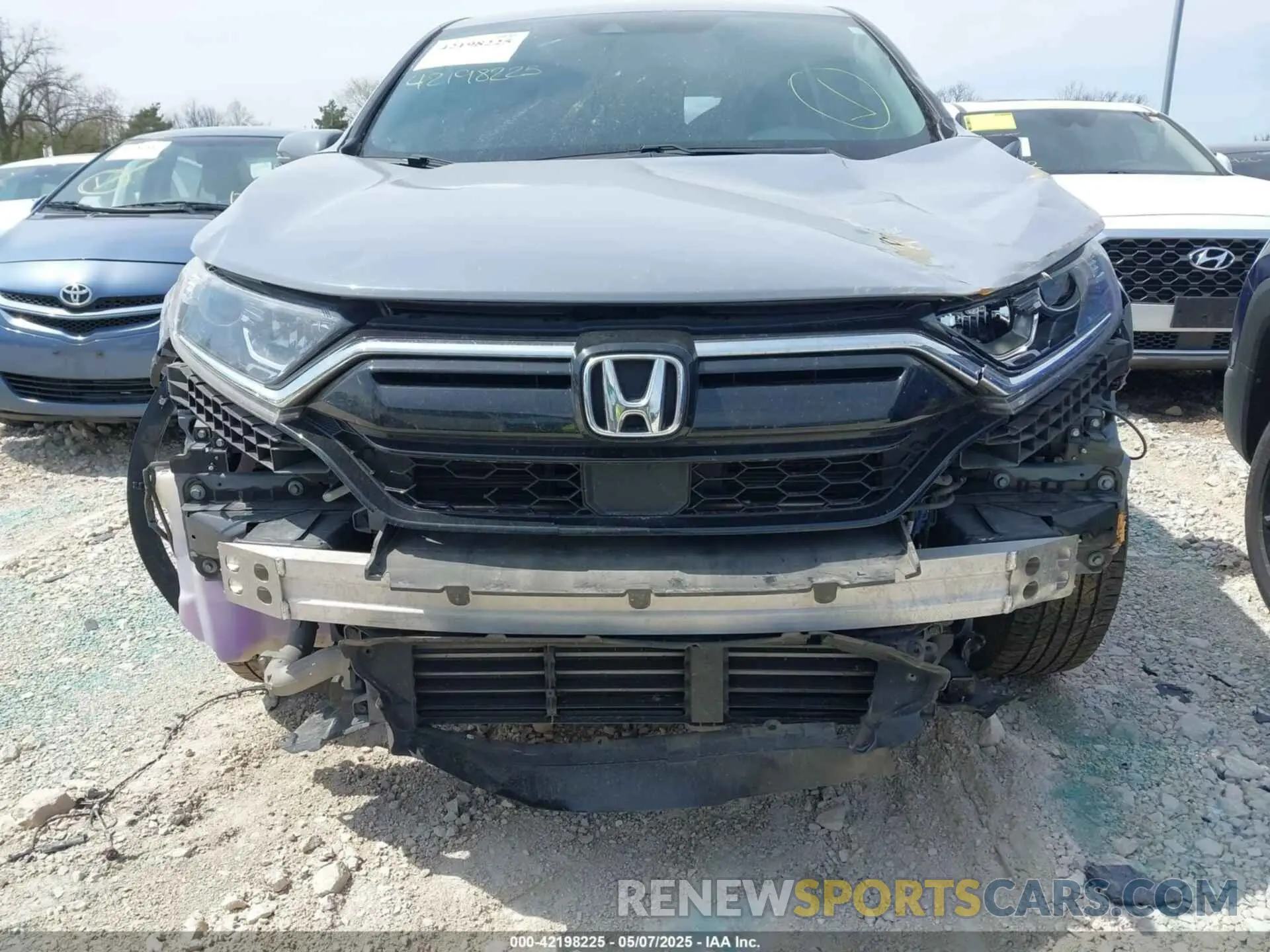 6 Photograph of a damaged car 2HKRW1H58MH404619 HONDA CR-V 2021