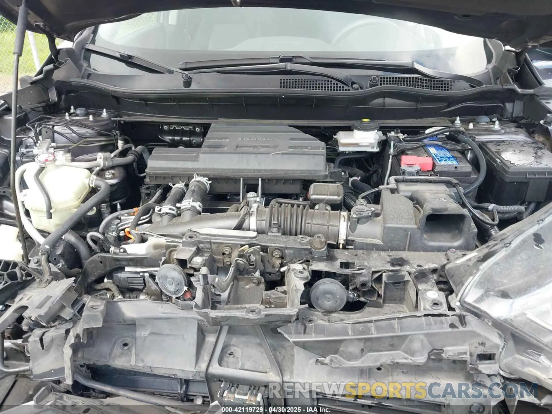 10 Photograph of a damaged car 2HKRW1H5XMH423270 HONDA CR-V 2021